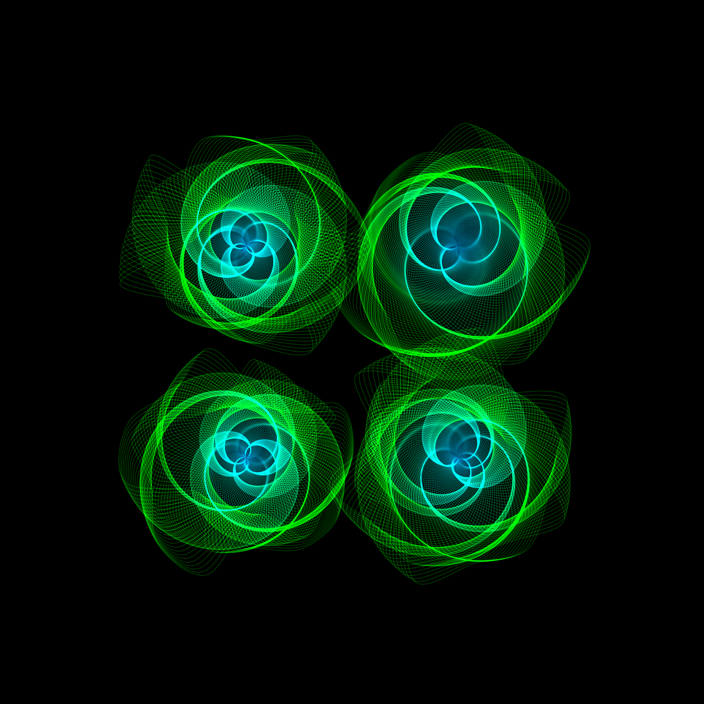 Art Blocks - Art Blocks v2 - Flowers #5431 - NFT # 116005431