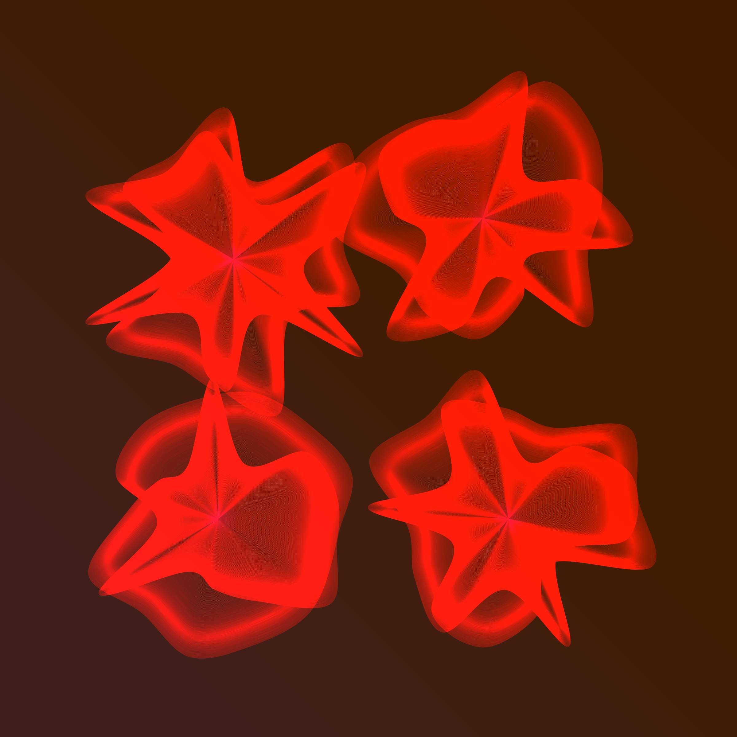 Art Blocks - Art Blocks v2 - Flowers #5434 - NFT # 116005434