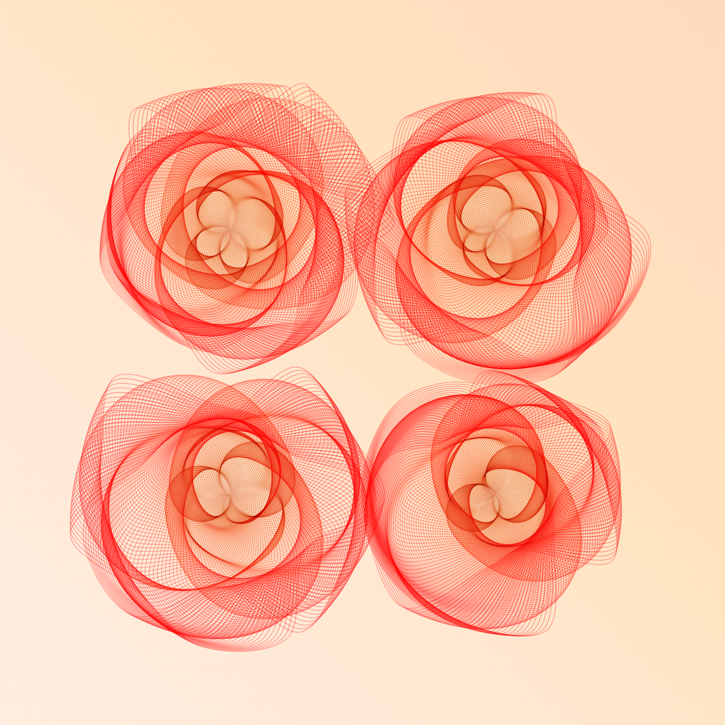 Art Blocks - Art Blocks v2 - Flowers #5435 - NFT # 116005435