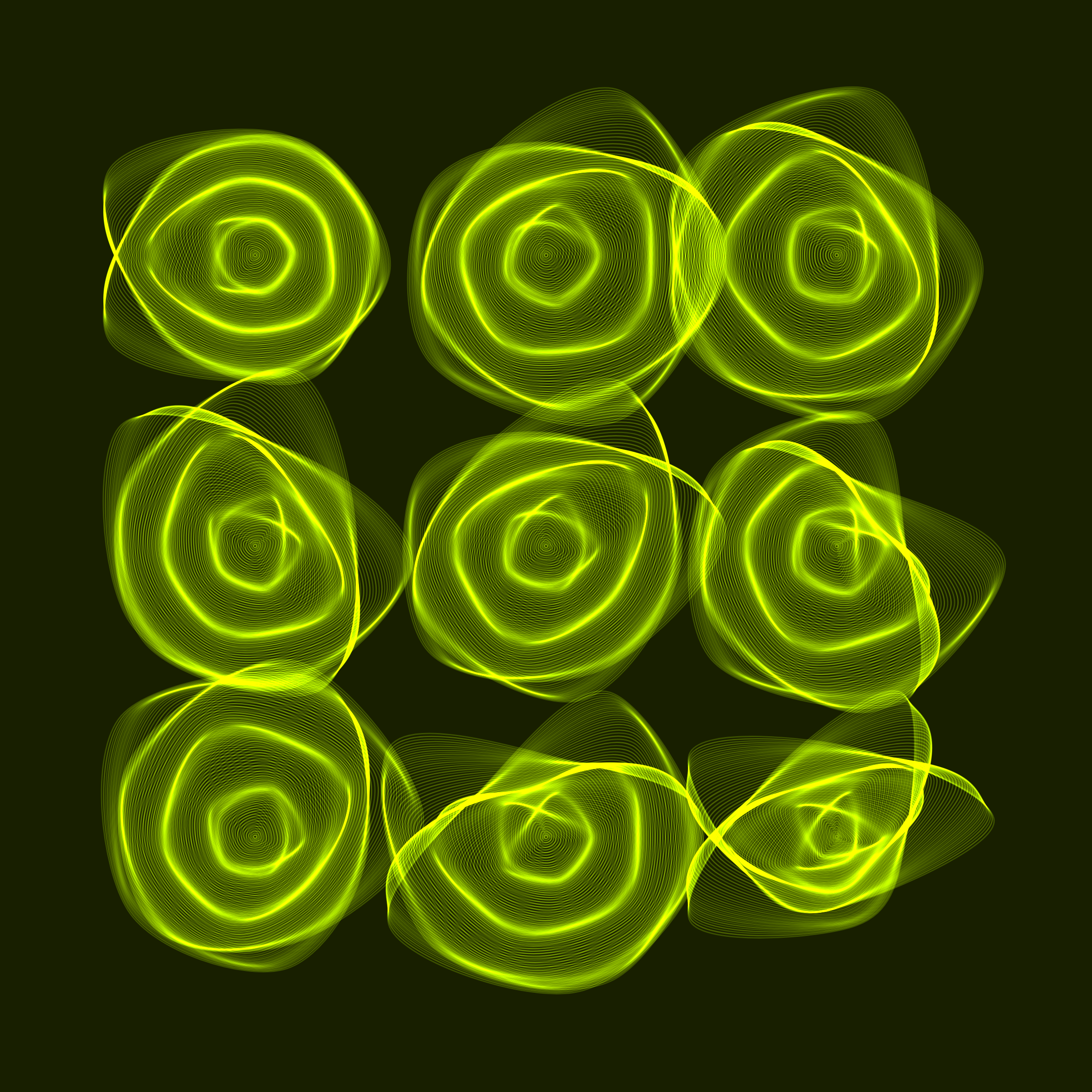 Art Blocks - Art Blocks v2 - Flowers #5436 - NFT # 116005436