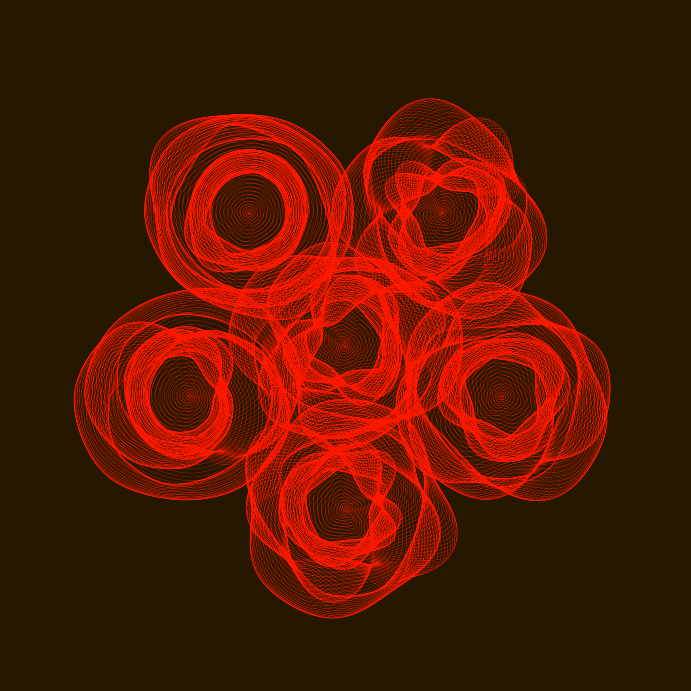 Art Blocks - Art Blocks v2 - Flowers #5440 - NFT # 116005440