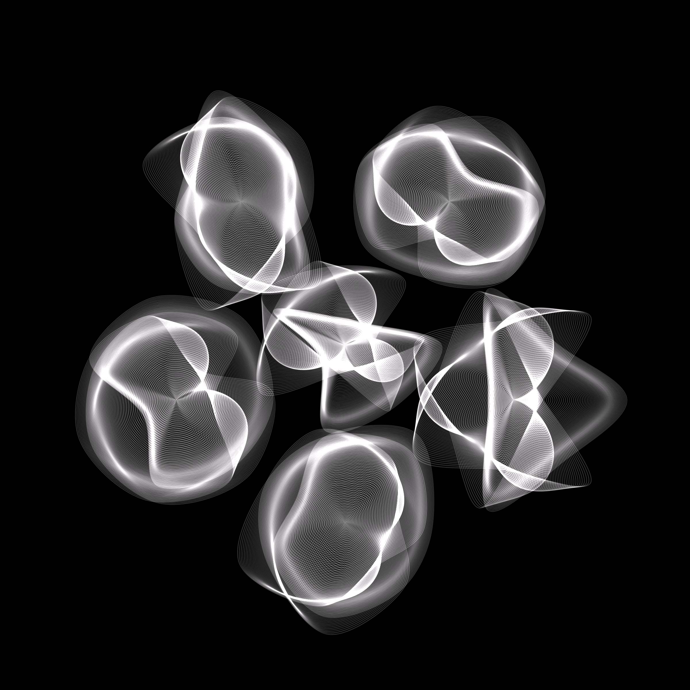 Art Blocks - Art Blocks v2 - Flowers #5445 - NFT # 116005445