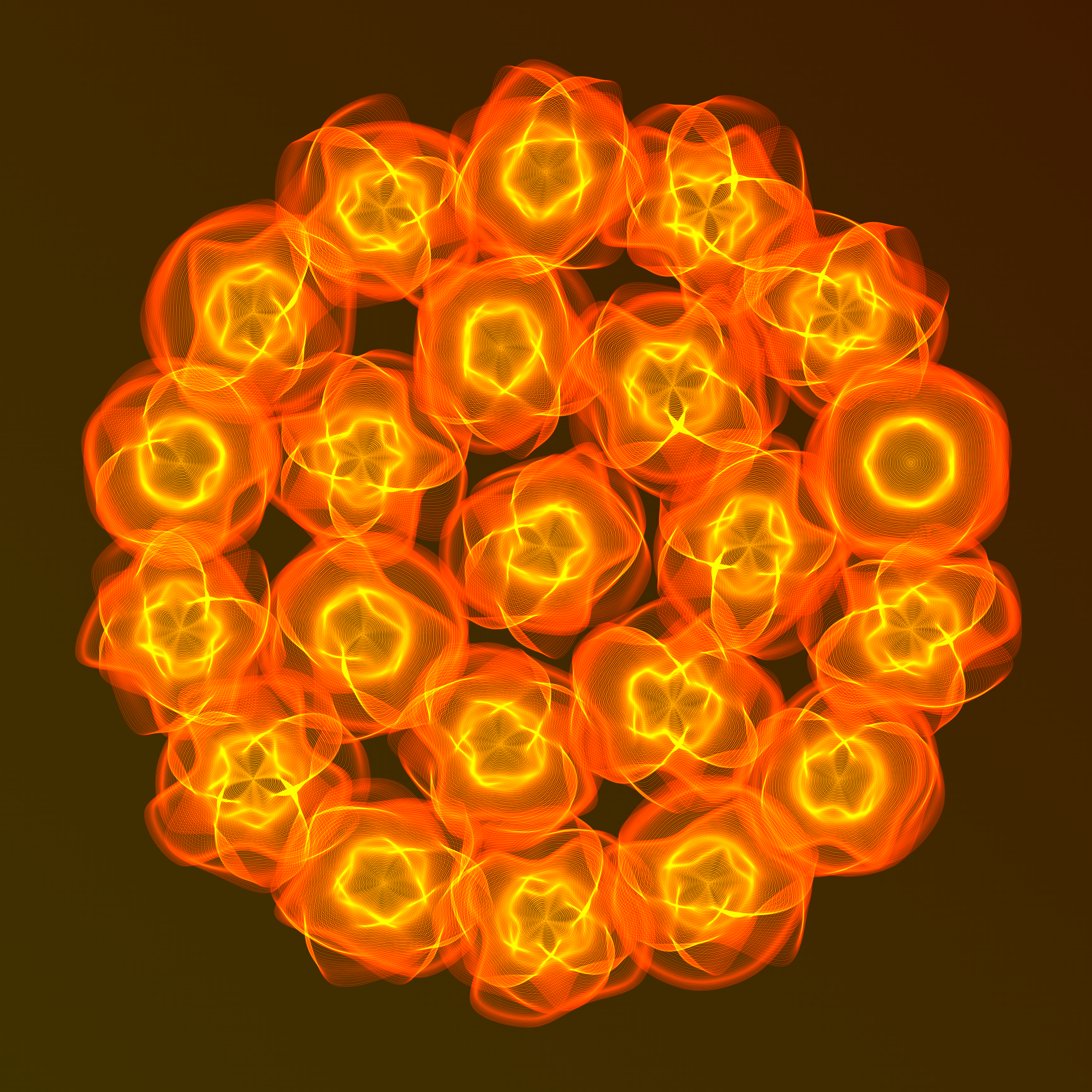 Art Blocks - Art Blocks v2 - Flowers #5456 - NFT # 116005456