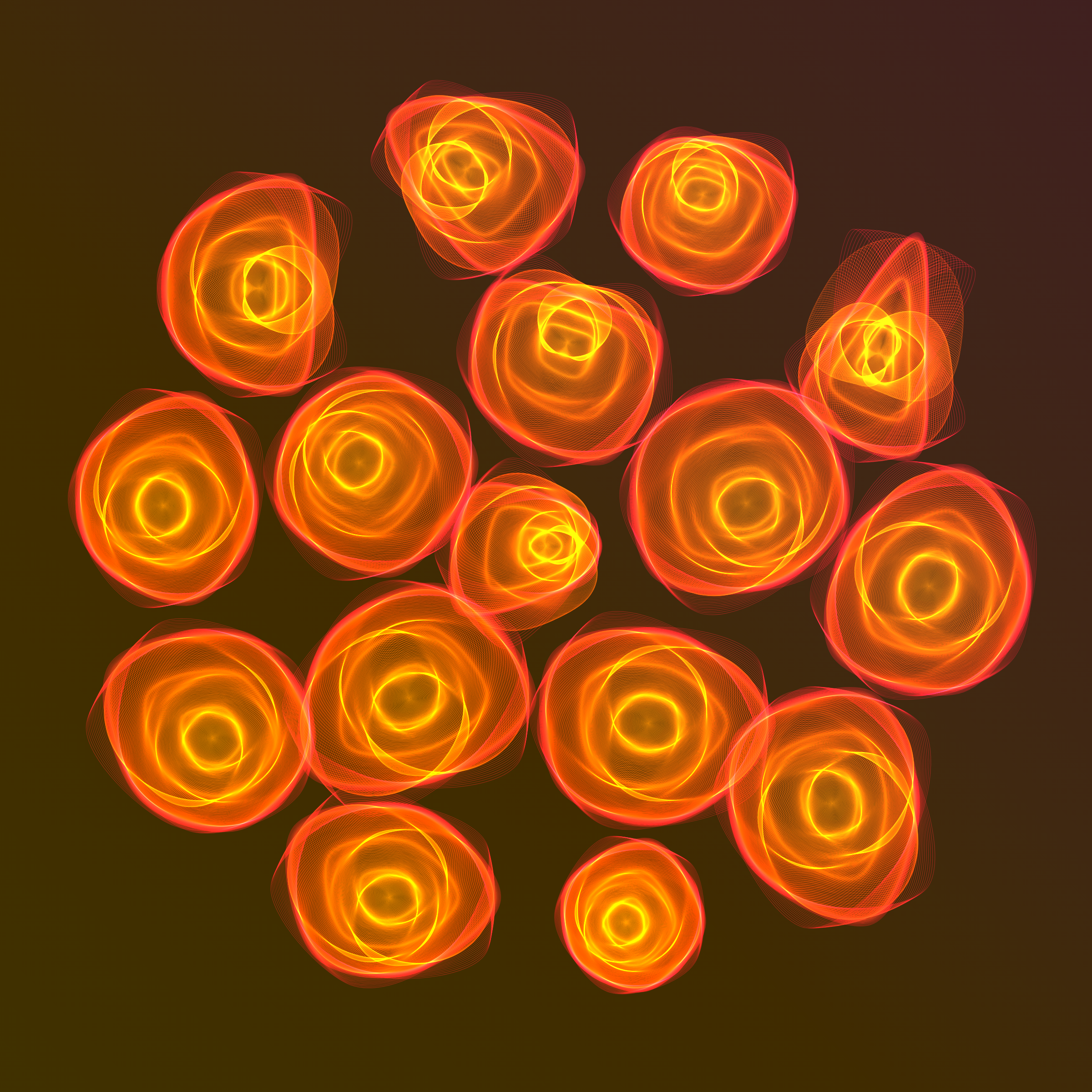 Art Blocks - Art Blocks v2 - Flowers #5458 - NFT # 116005458