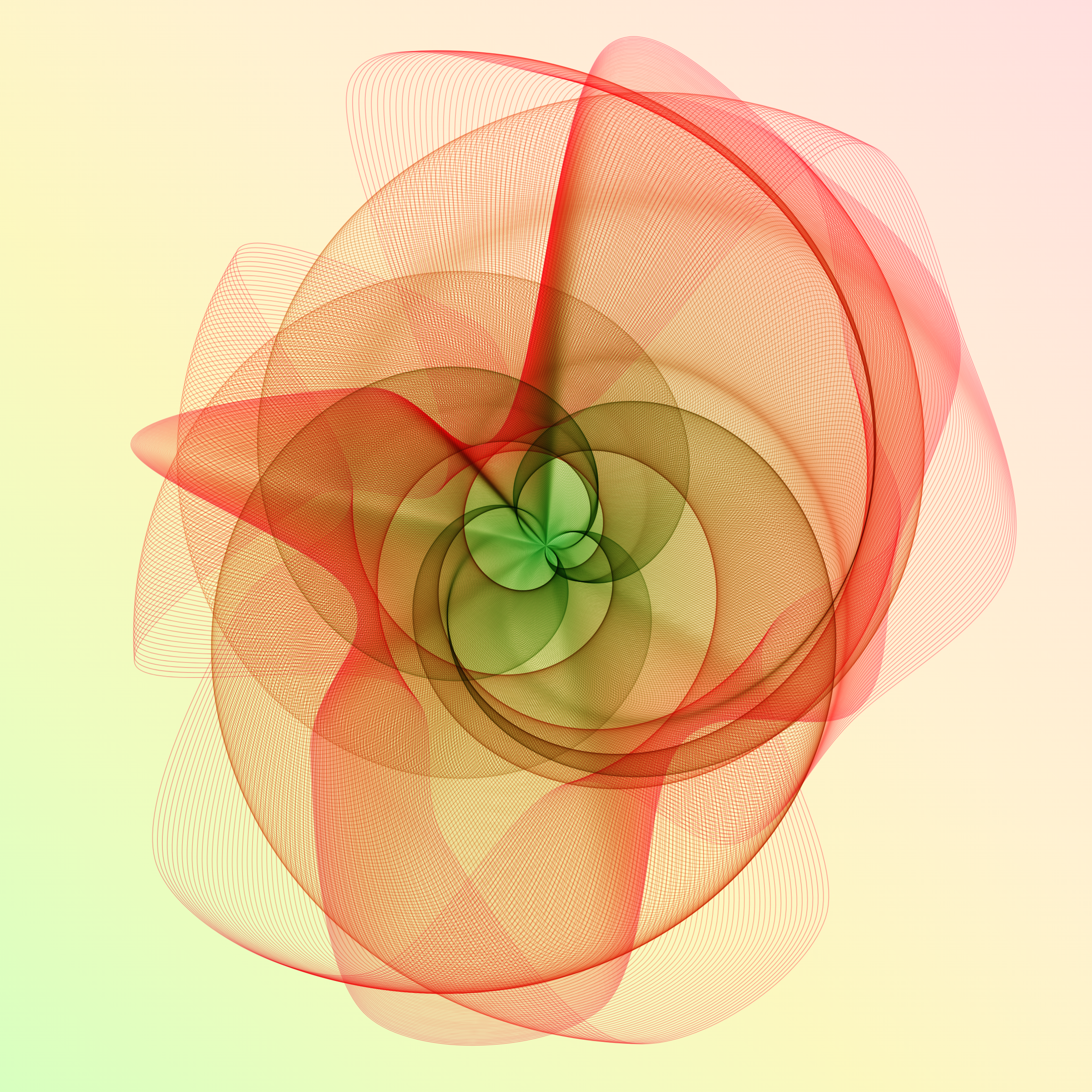 Art Blocks - Art Blocks v2 - Flowers #5475 - NFT # 116005475