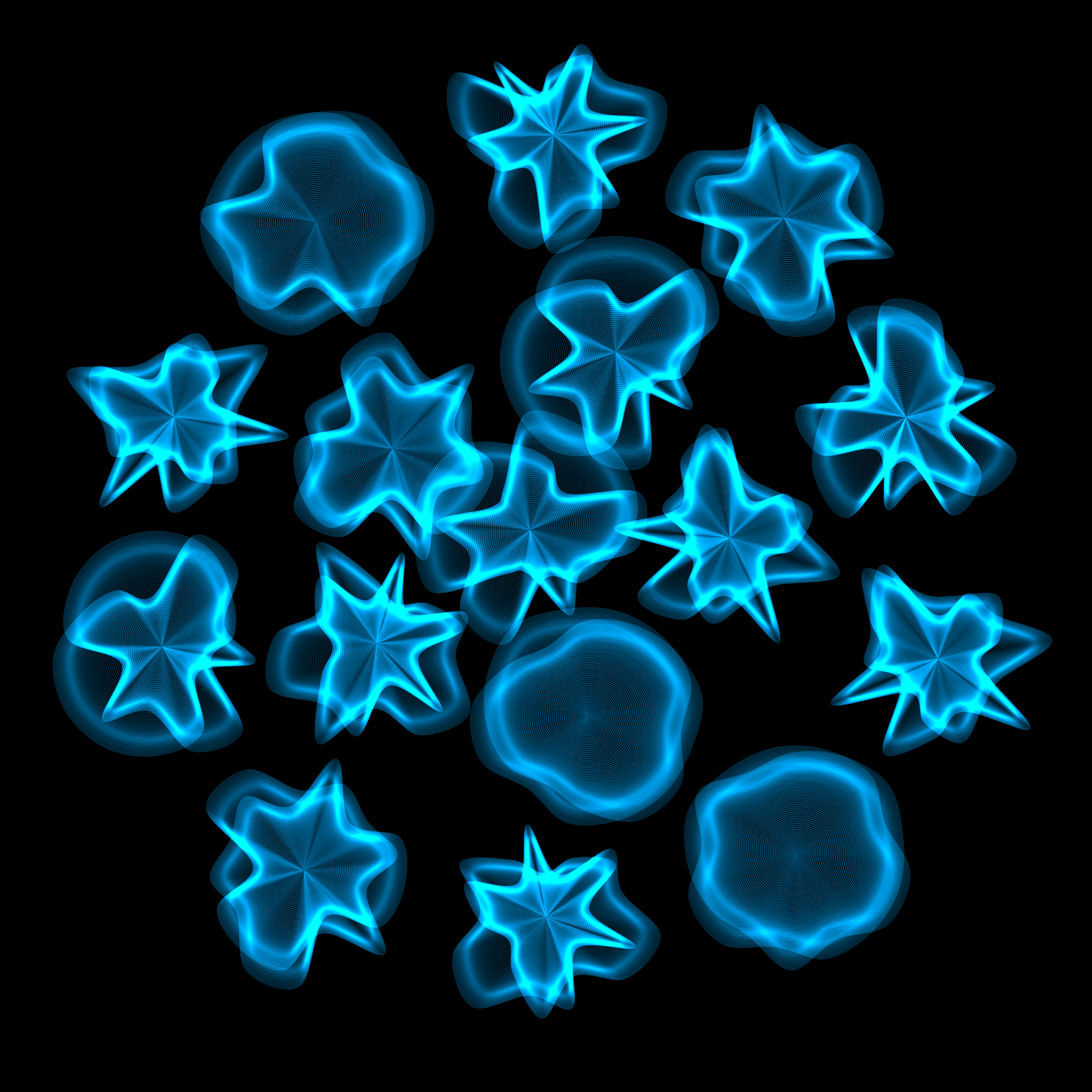 Art Blocks - Art Blocks v2 - Flowers #5476 - NFT # 116005476