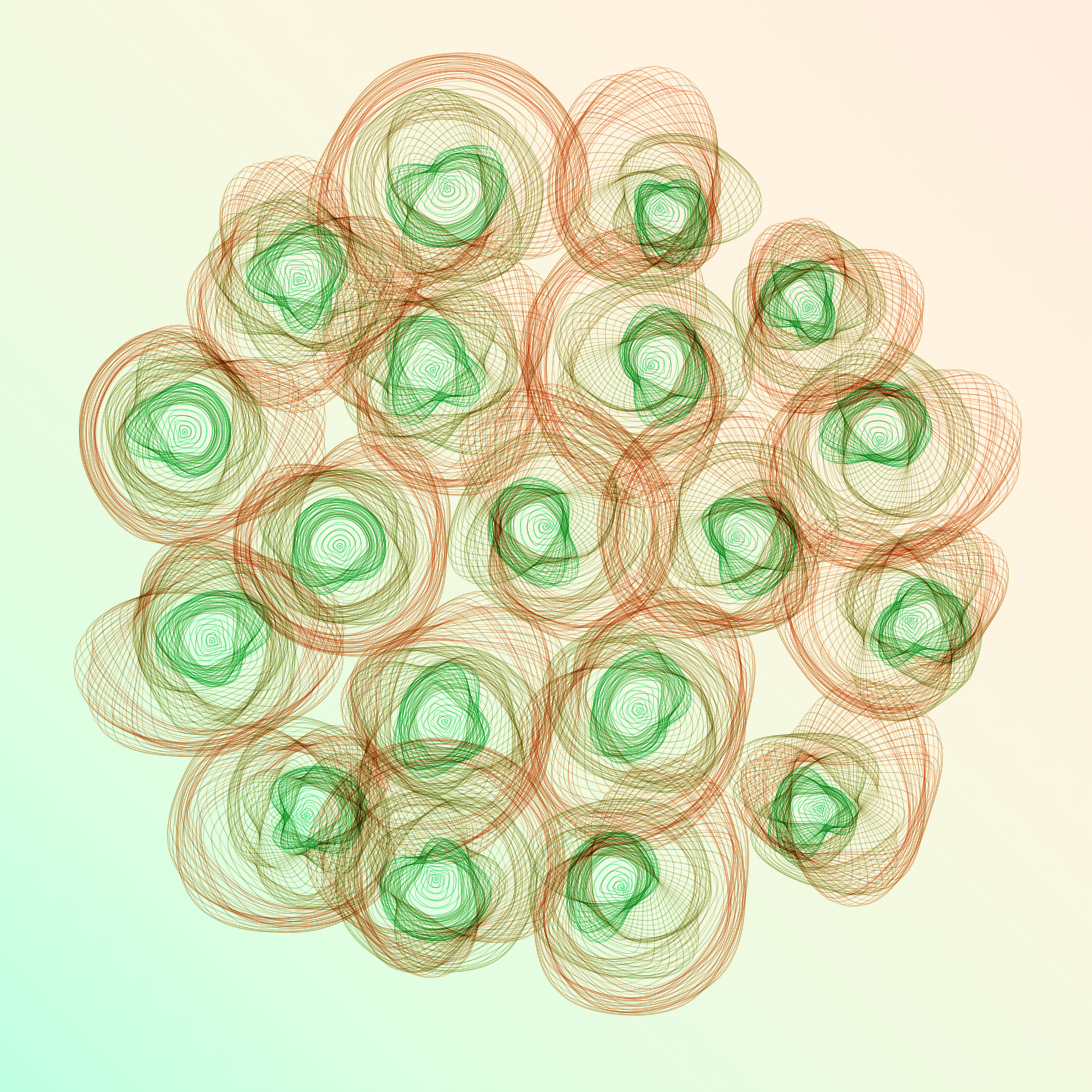 Art Blocks - Art Blocks v2 - Flowers #5480 - NFT # 116005480