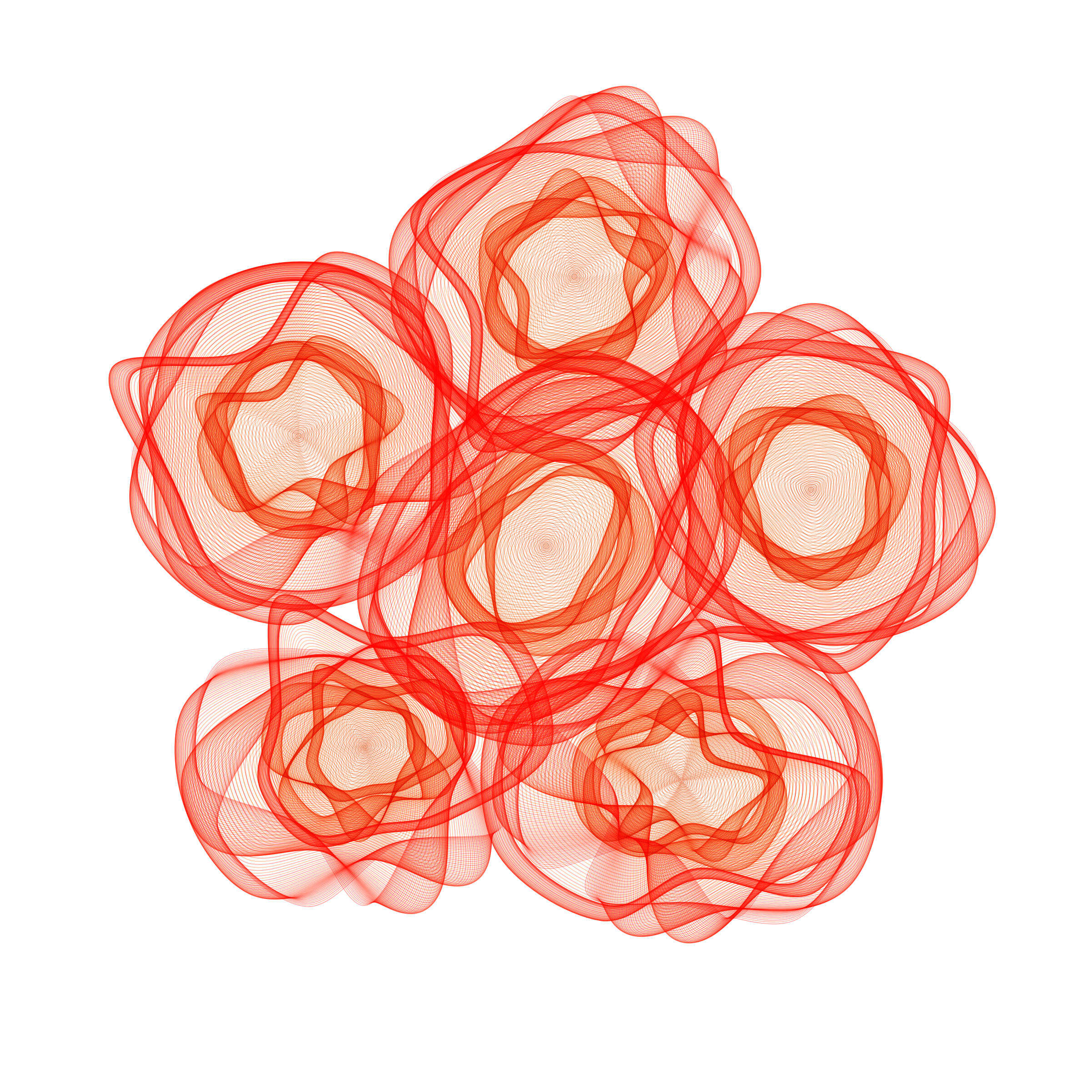 Art Blocks - Art Blocks v2 - Flowers #5481 - NFT # 116005481