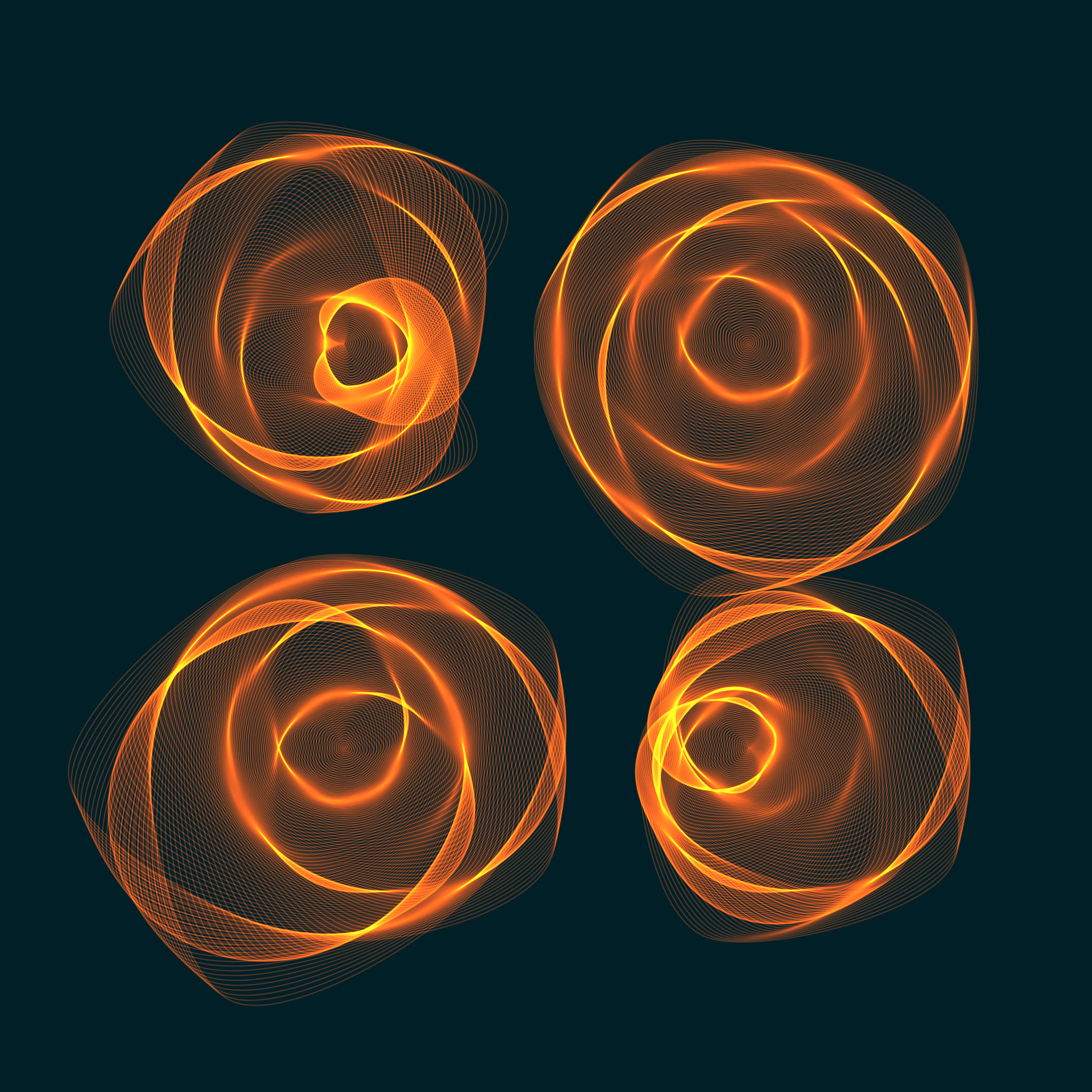 Art Blocks - Art Blocks v2 - Flowers #5485 - NFT # 116005485