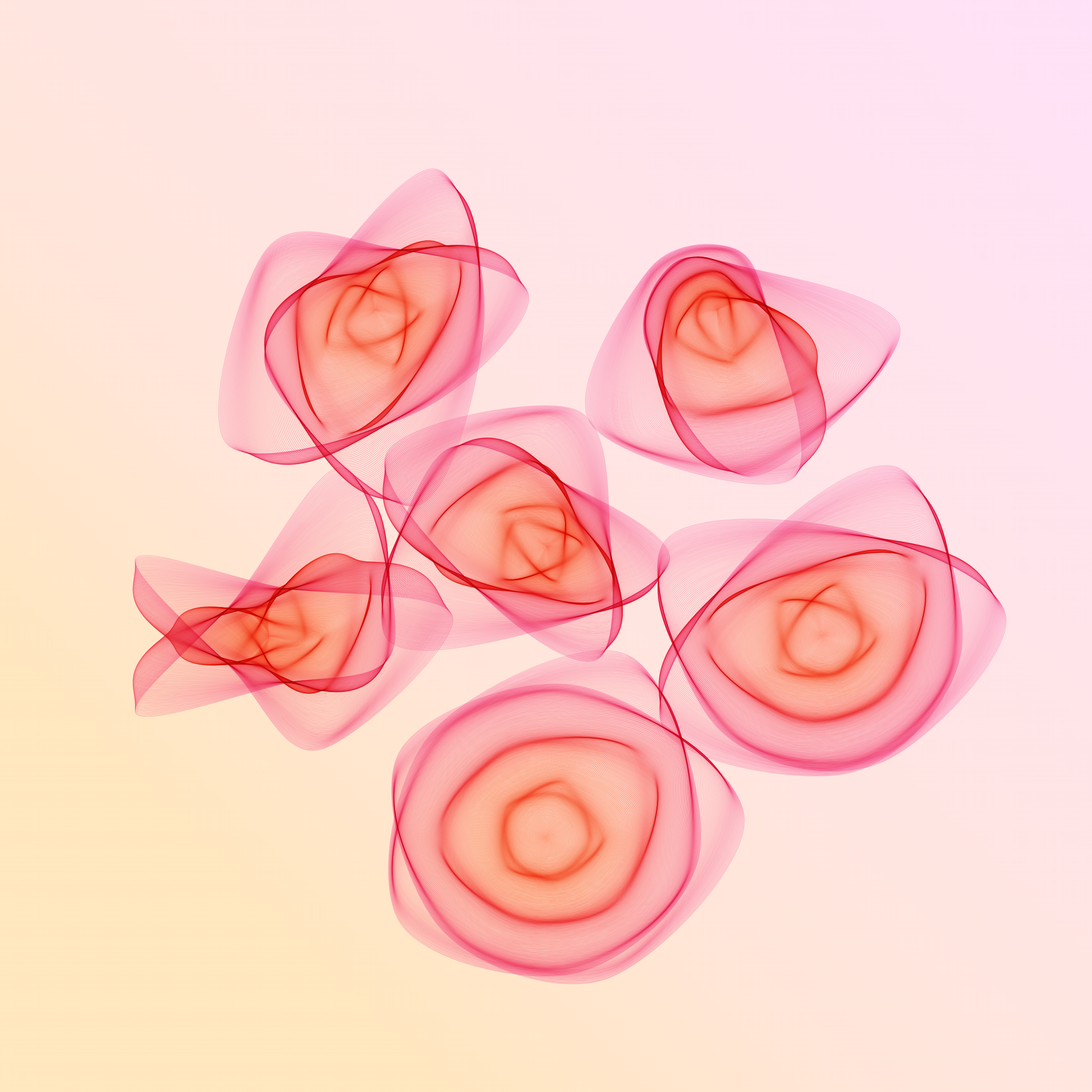 Art Blocks - Art Blocks v2 - Flowers #5486 - NFT # 116005486