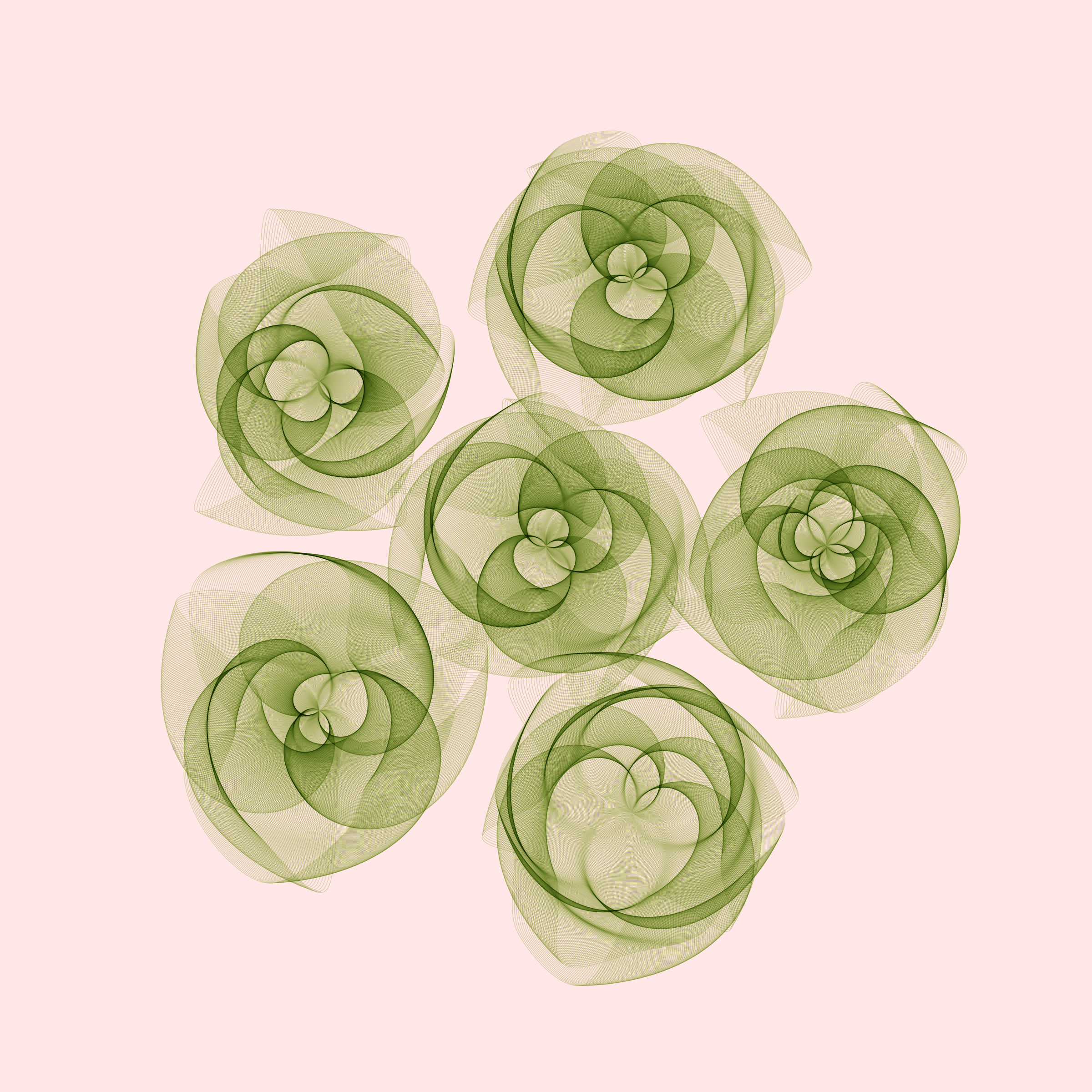 Art Blocks - Art Blocks v2 - Flowers #5495 - NFT # 116005495