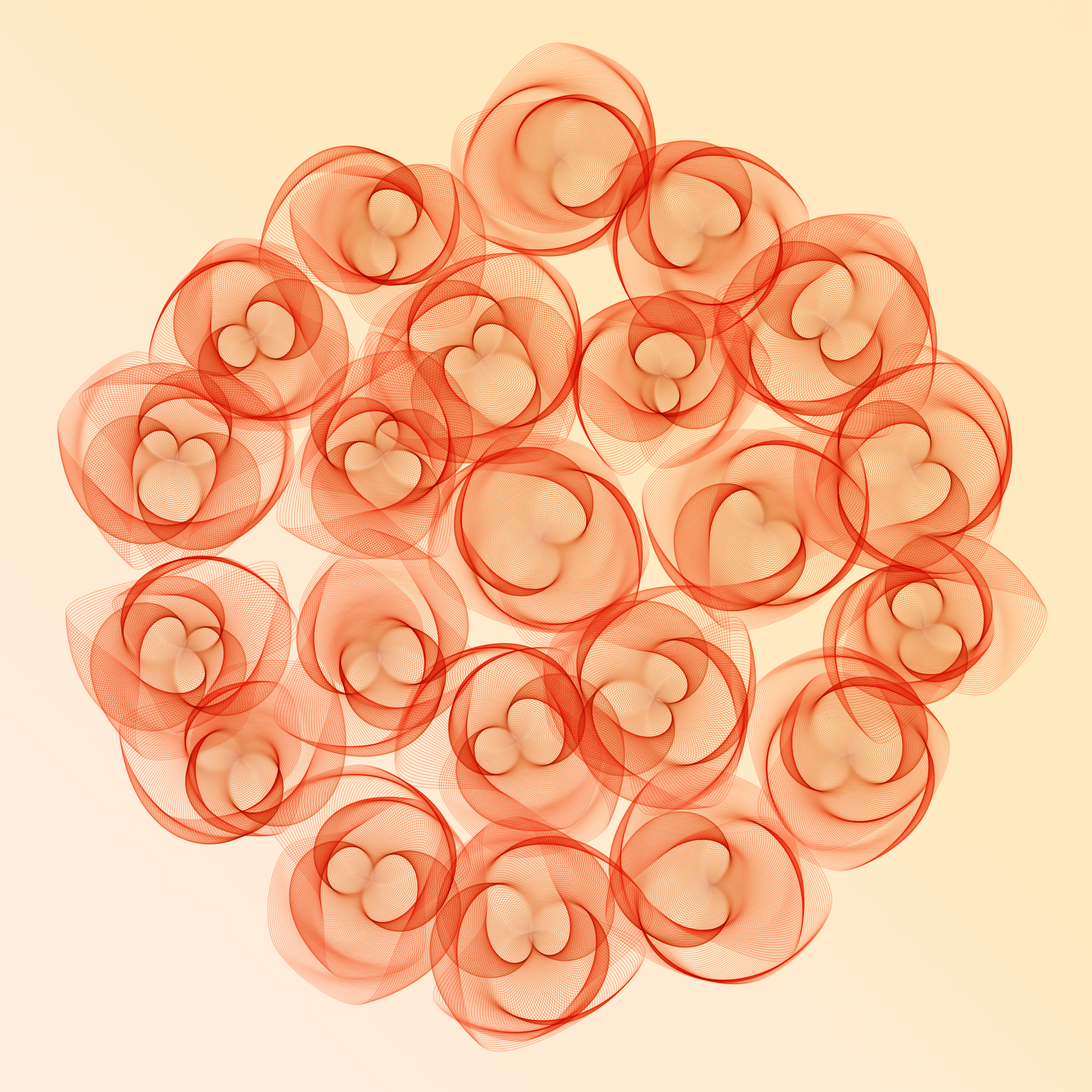 Art Blocks - Art Blocks v2 - Flowers #5502 - NFT # 116005502