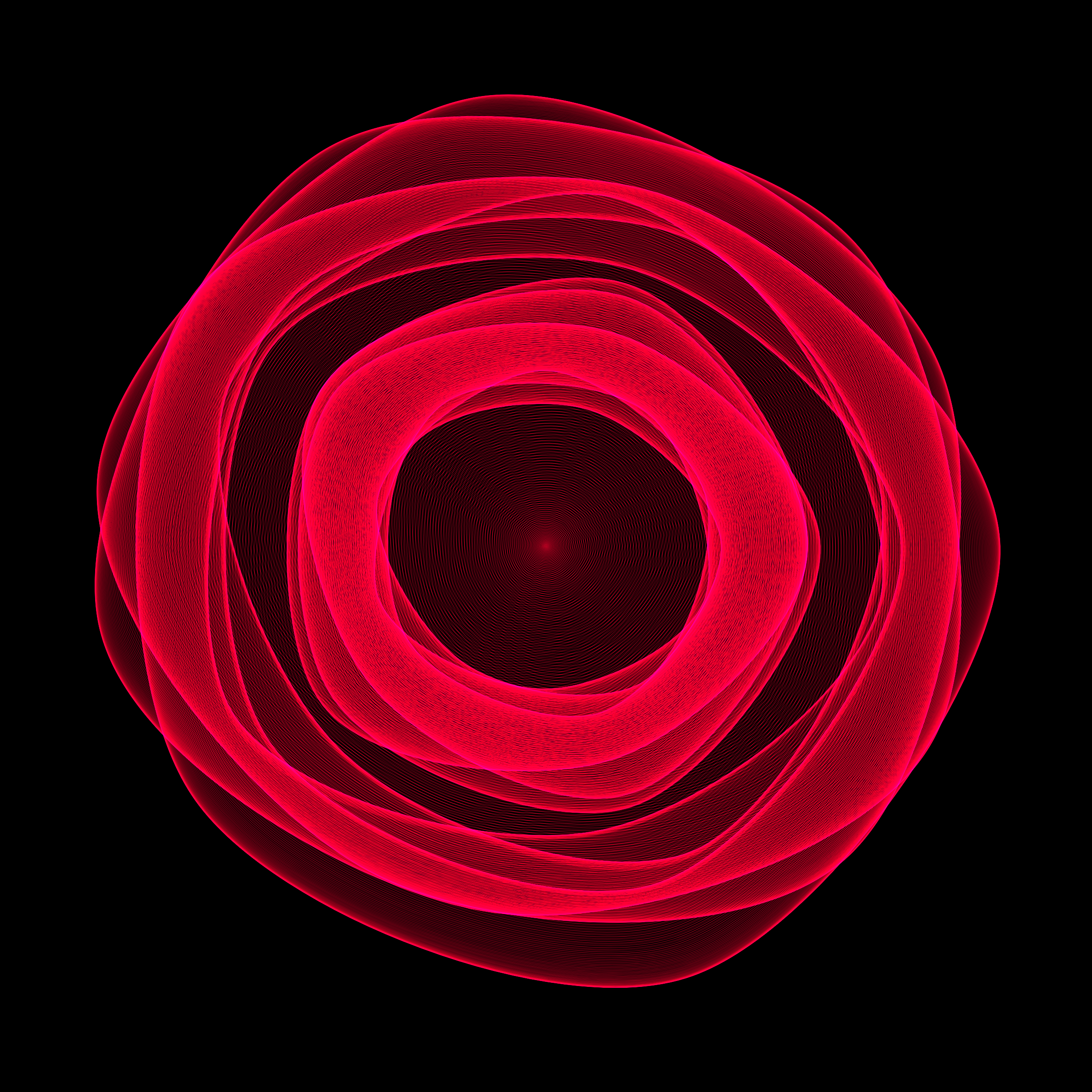 Art Blocks - Art Blocks v2 - Flowers #5505 - NFT # 116005505