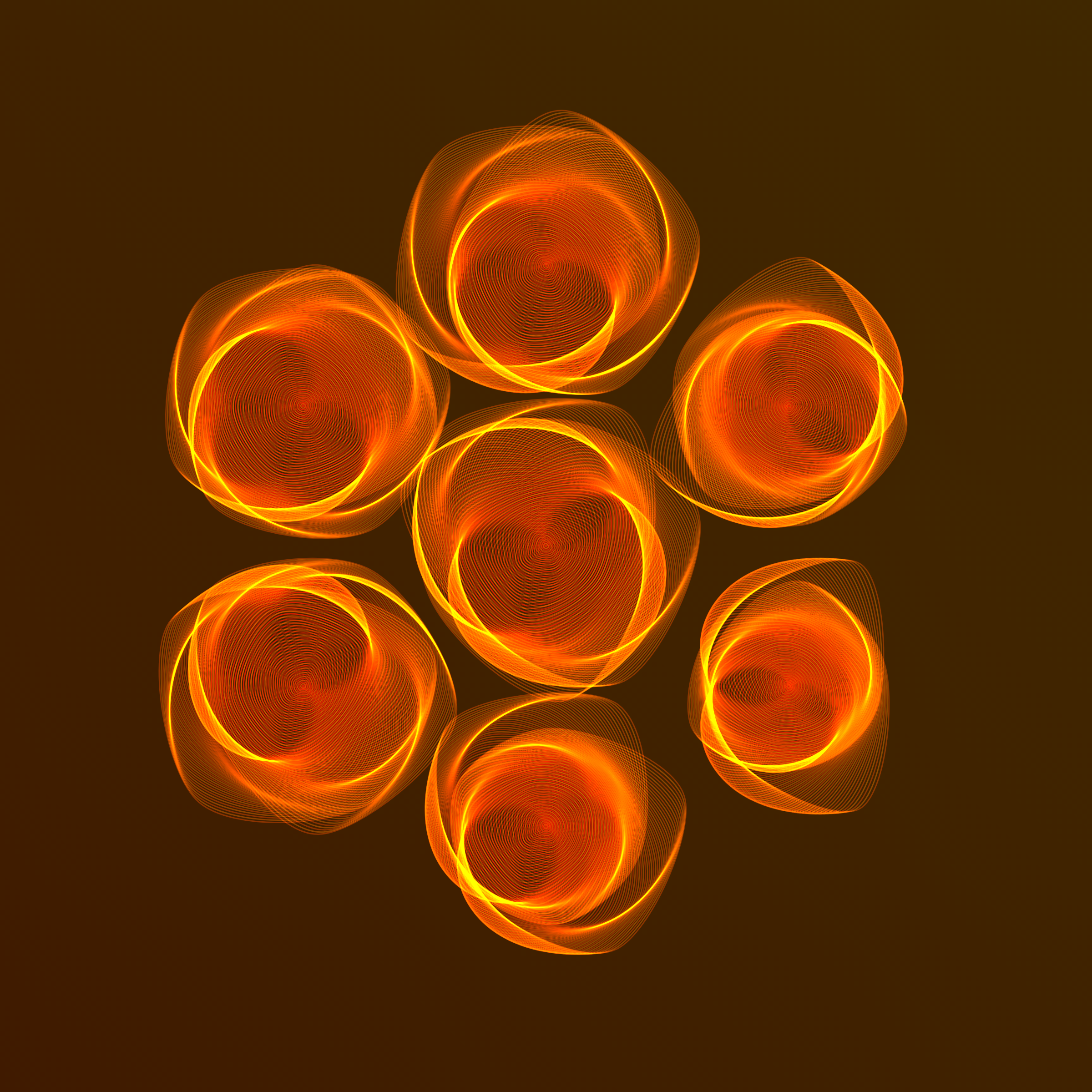 Art Blocks - Art Blocks v2 - Flowers #5519 - NFT # 116005519