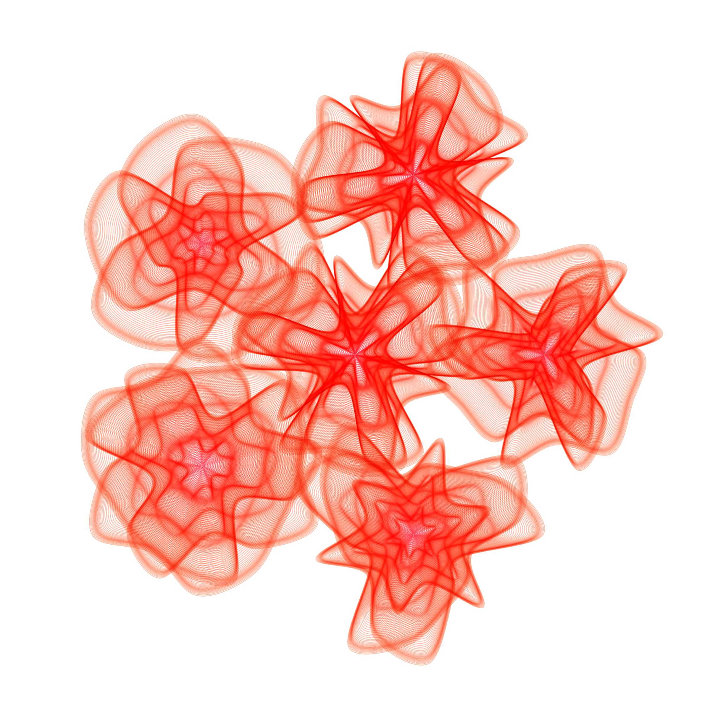 Art Blocks - Art Blocks v2 - Flowers #5529 - NFT # 116005529