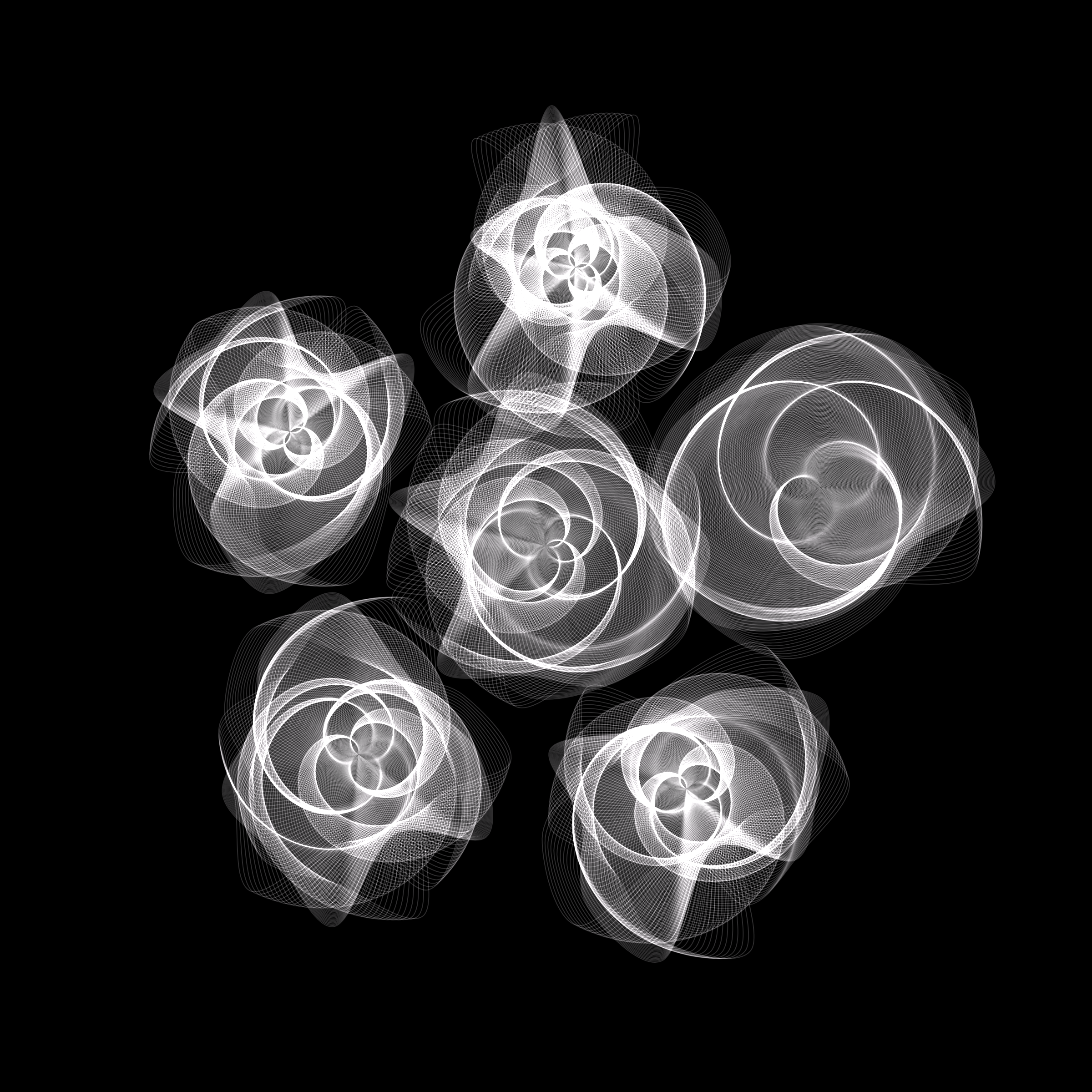 Art Blocks - Art Blocks v2 - Flowers #5534 - NFT # 116005534