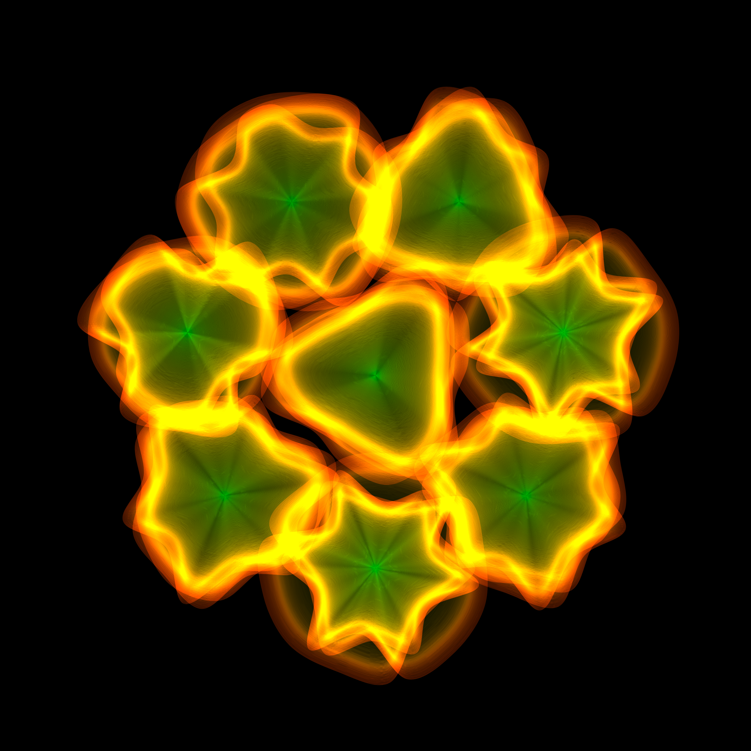 Art Blocks - Art Blocks v2 - Flowers #5546 - NFT # 116005546