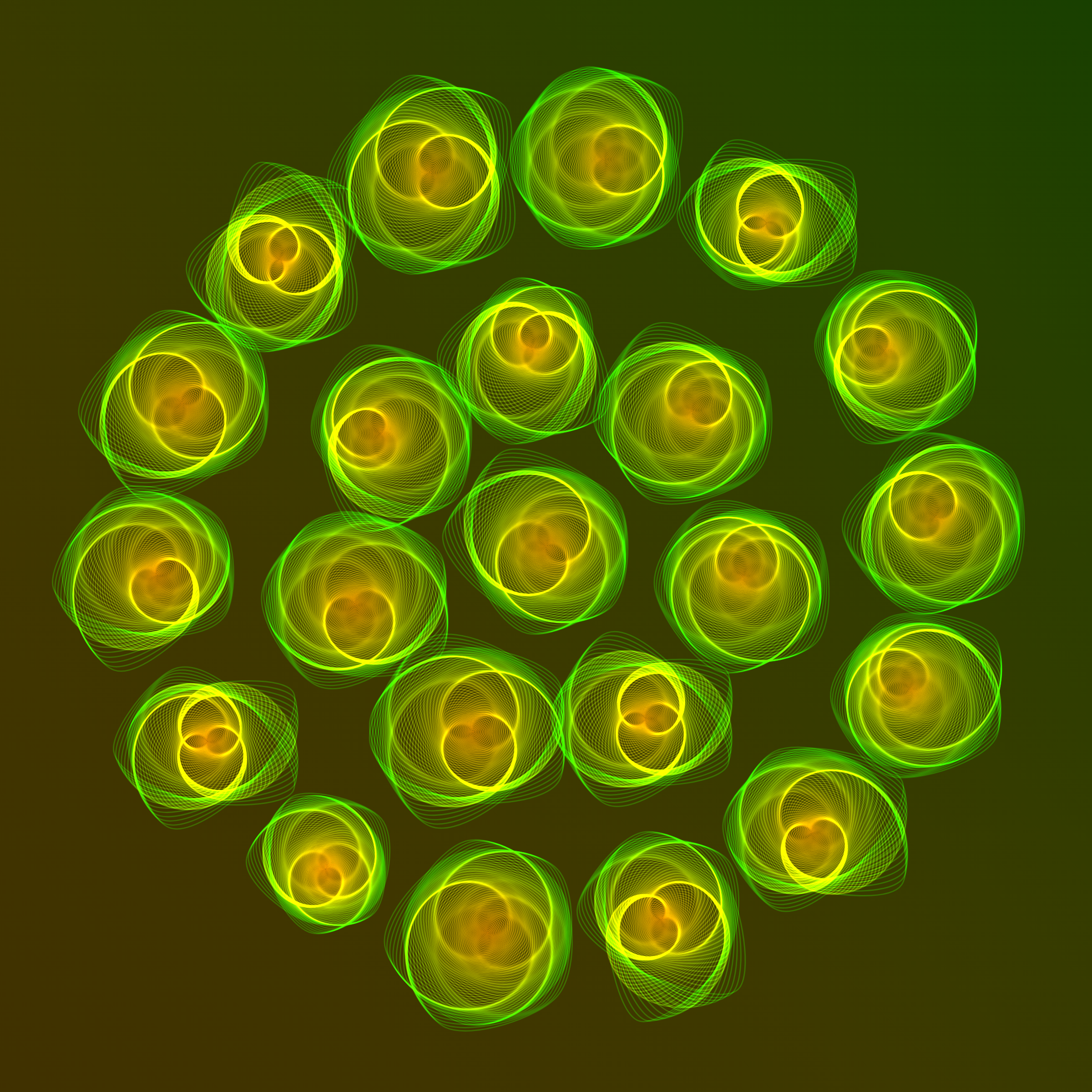 Art Blocks - Art Blocks v2 - Flowers #5556 - NFT # 116005556