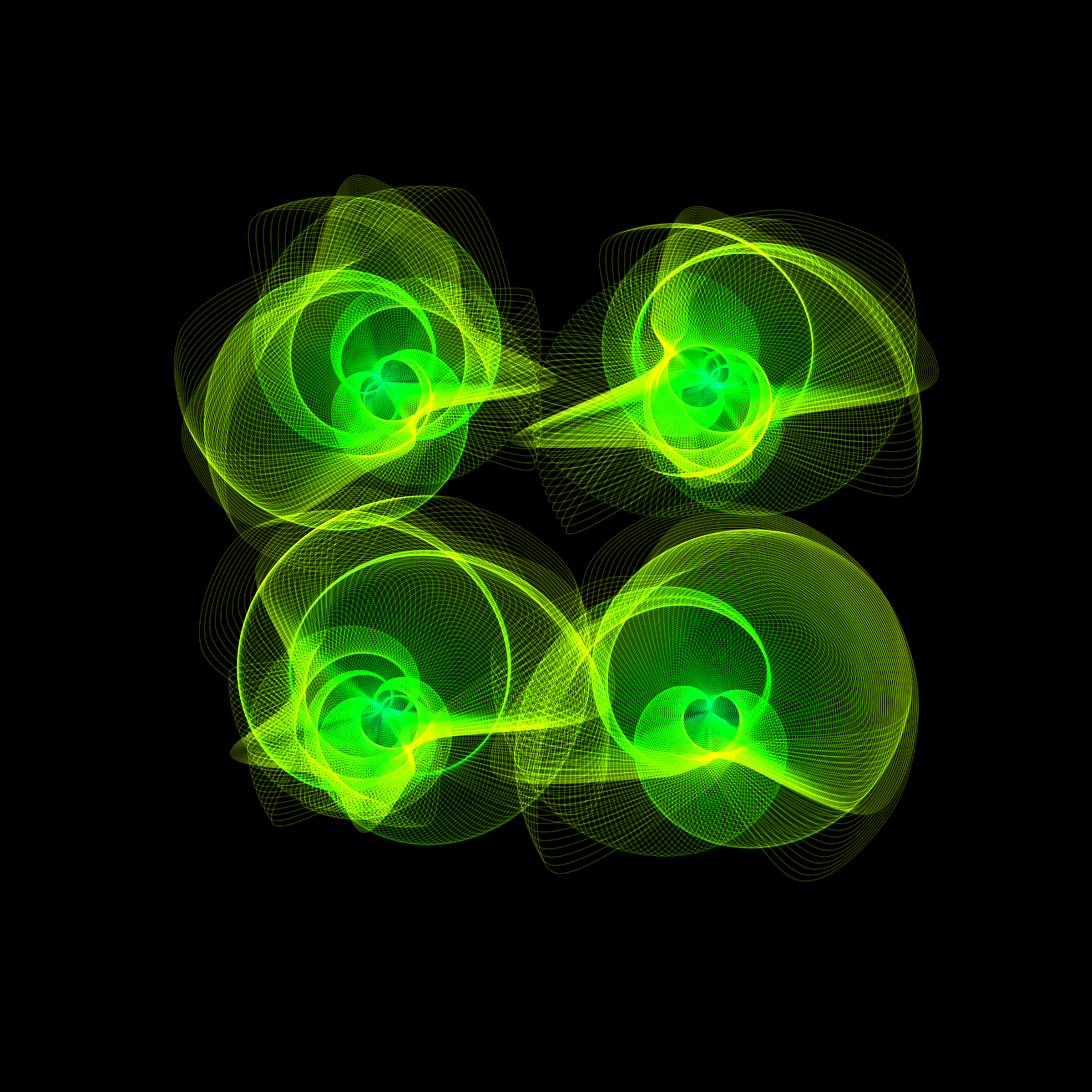 Art Blocks - Art Blocks v2 - Flowers #5565 - NFT # 116005565