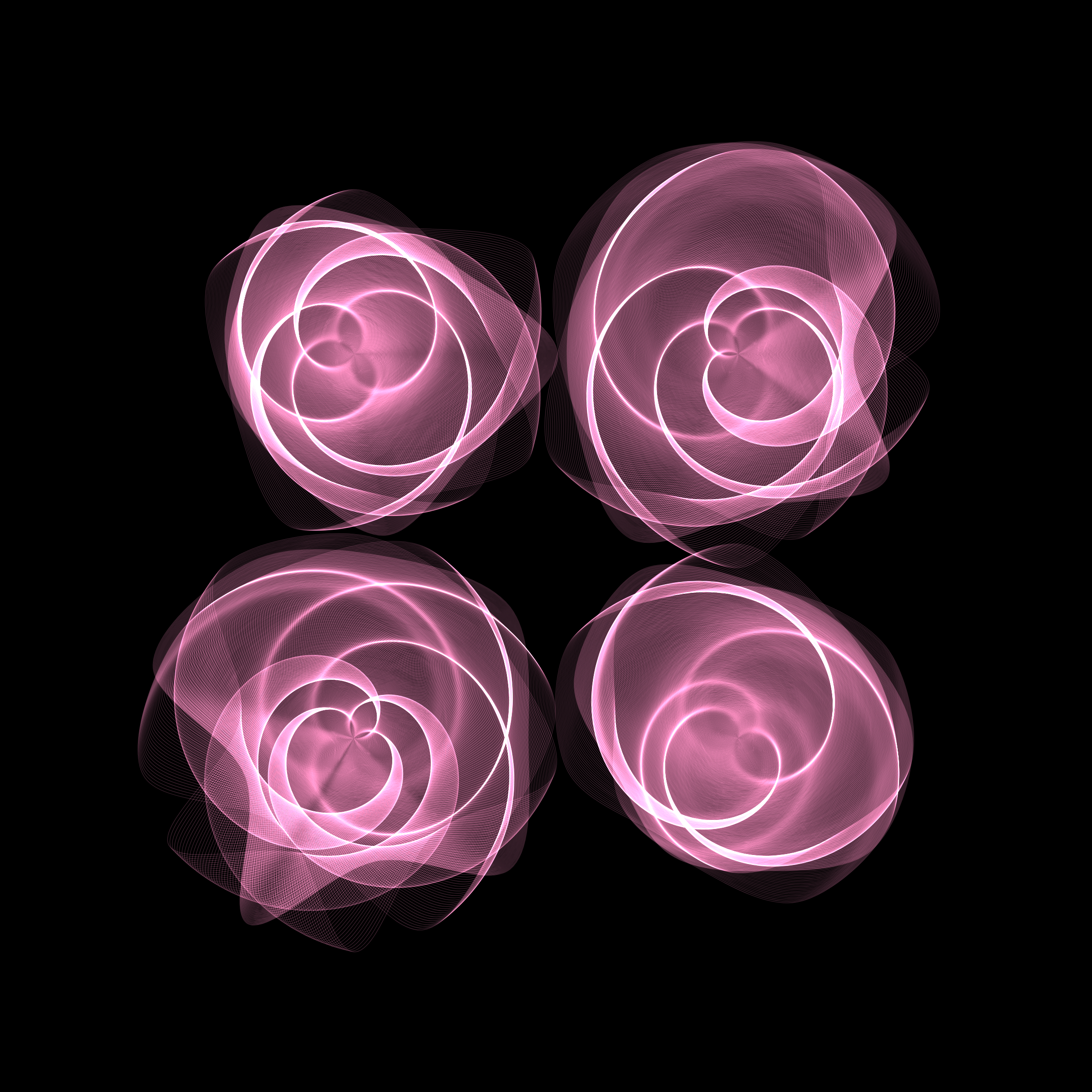 Art Blocks - Art Blocks v2 - Flowers #5568 - NFT # 116005568