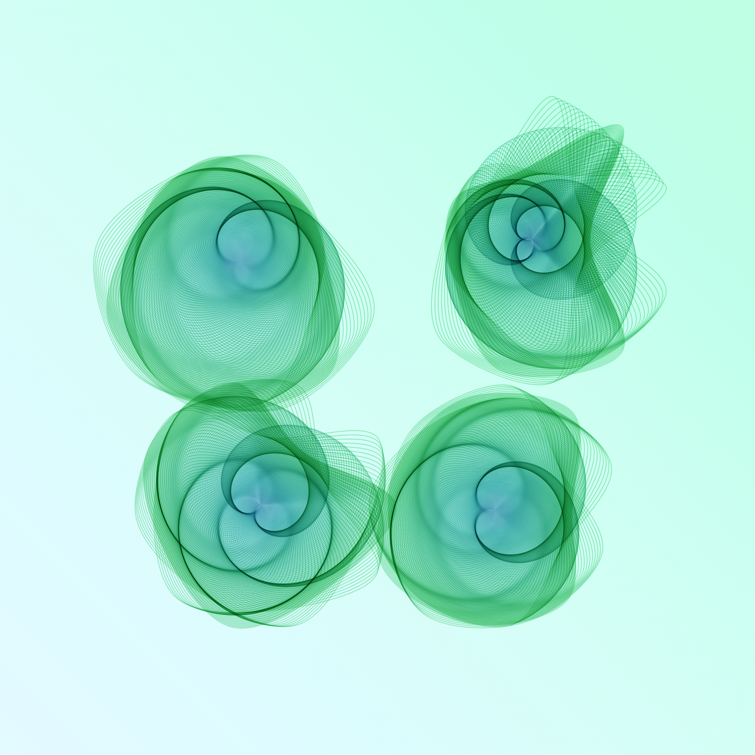 Art Blocks - Art Blocks v2 - Flowers #5580 - NFT # 116005580