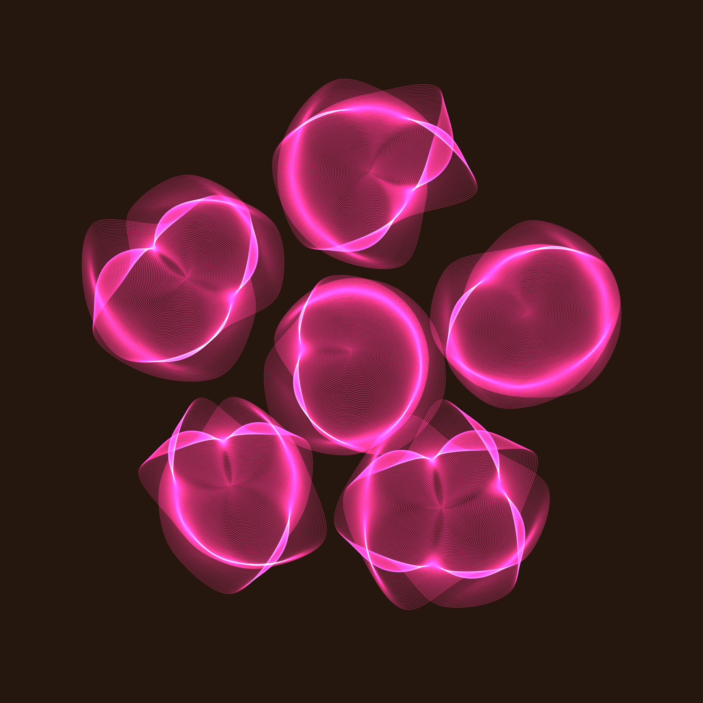 Art Blocks - Art Blocks v2 - Flowers #5581 - NFT # 116005581