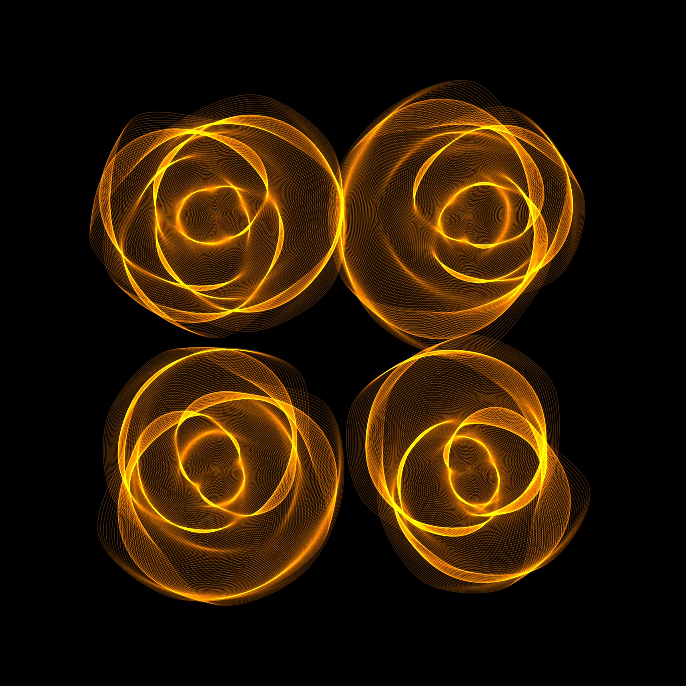 Art Blocks - Art Blocks v2 - Flowers #5582 - NFT # 116005582