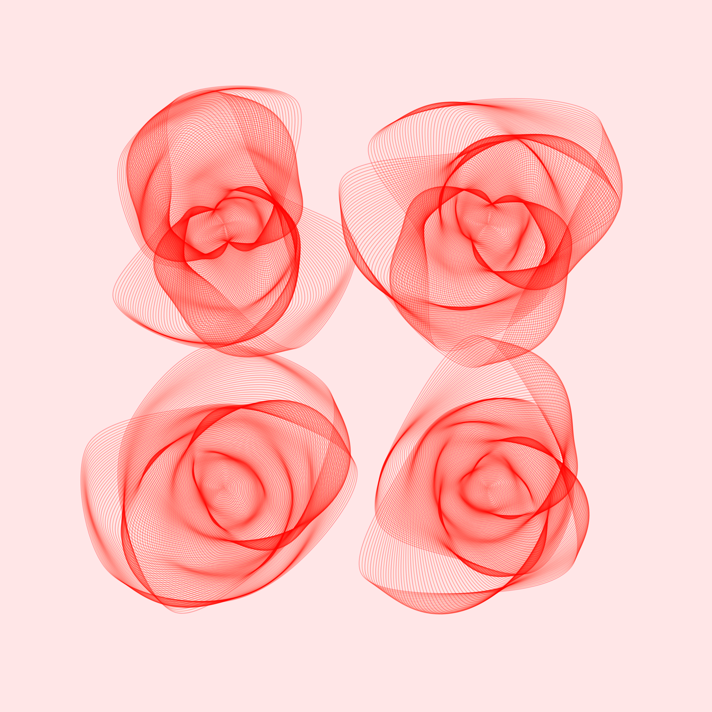 Art Blocks - Art Blocks v2 - Flowers #5587 - NFT # 116005587