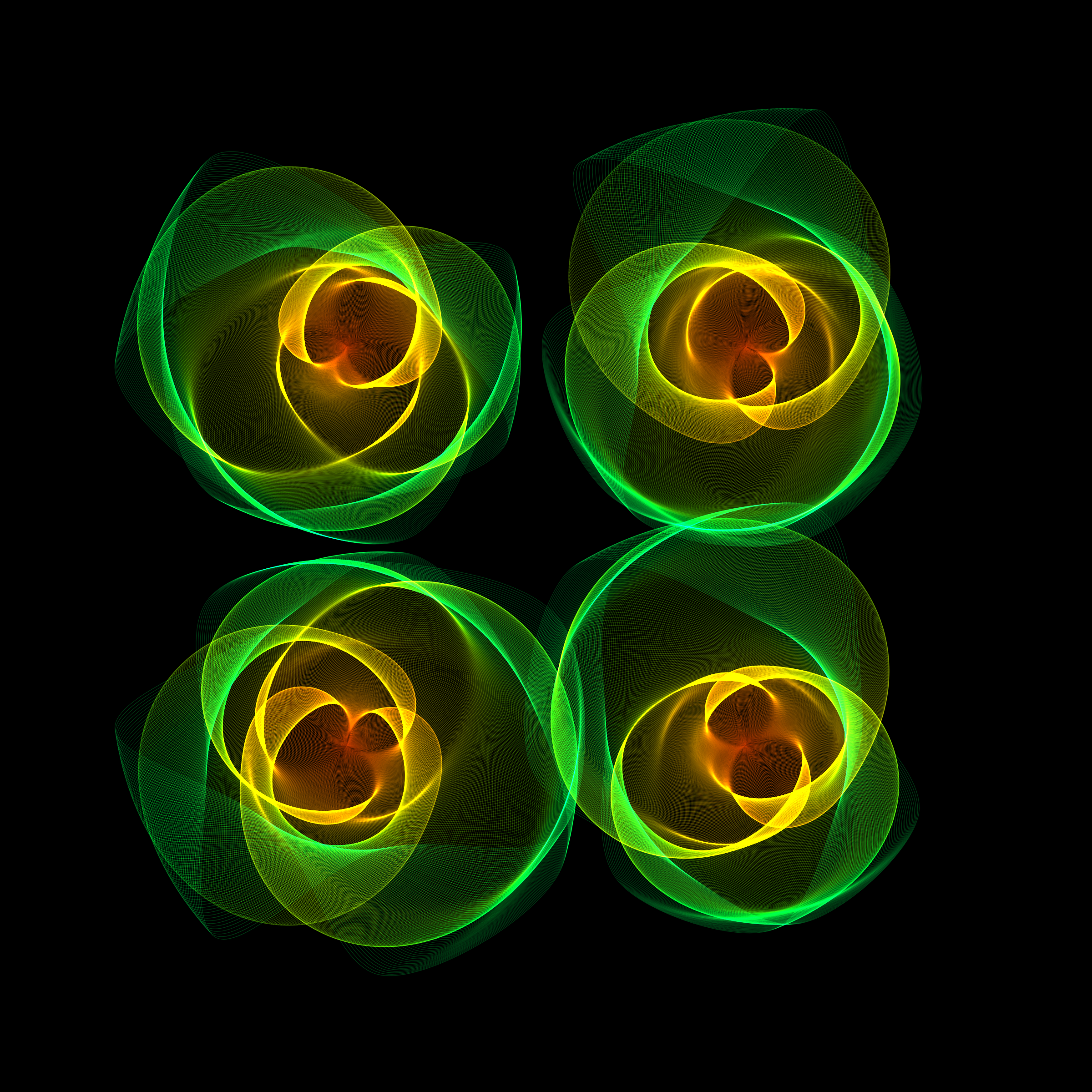 Art Blocks - Art Blocks v2 - Flowers #5591 - NFT # 116005591