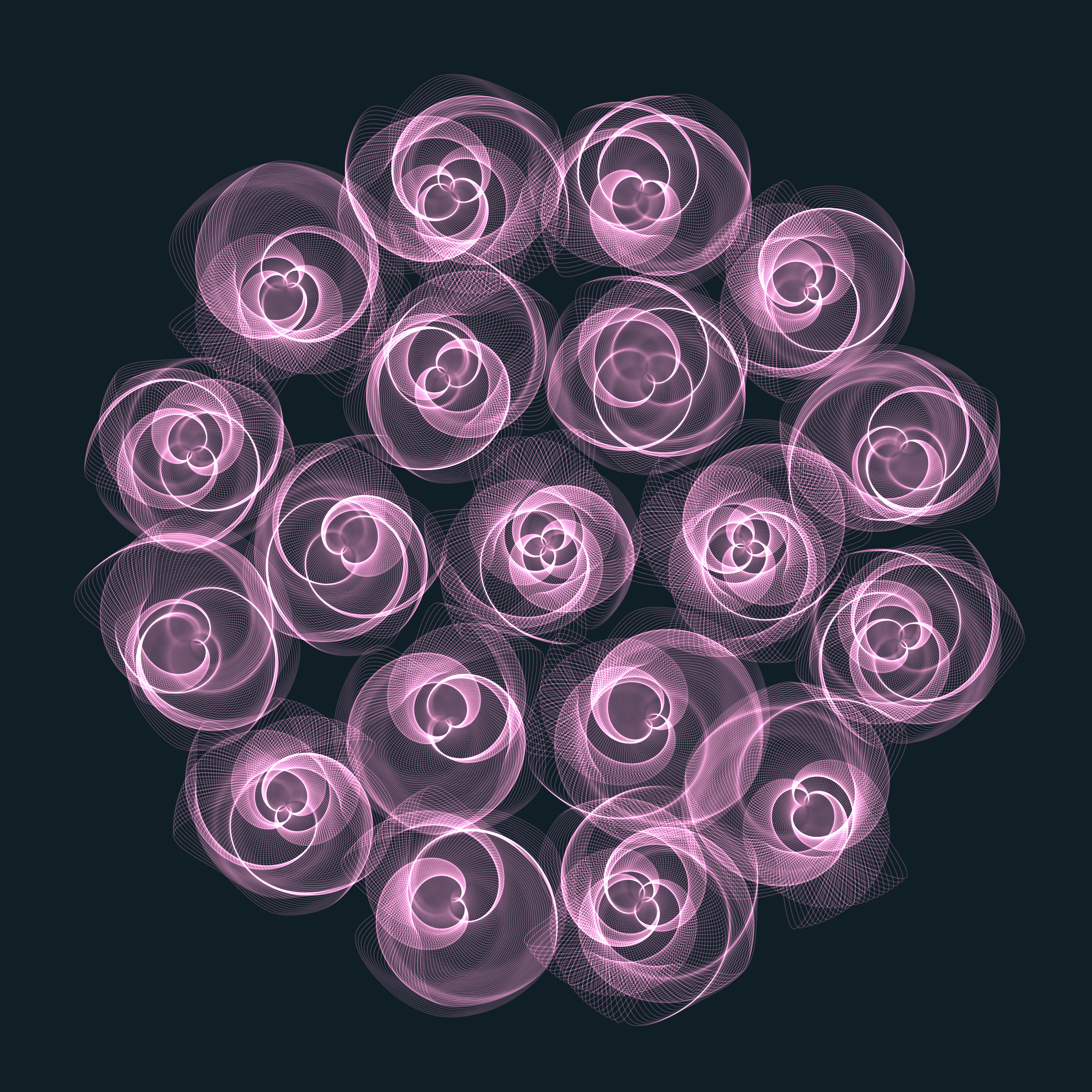 Art Blocks - Art Blocks v2 - Flowers #5599 - NFT # 116005599