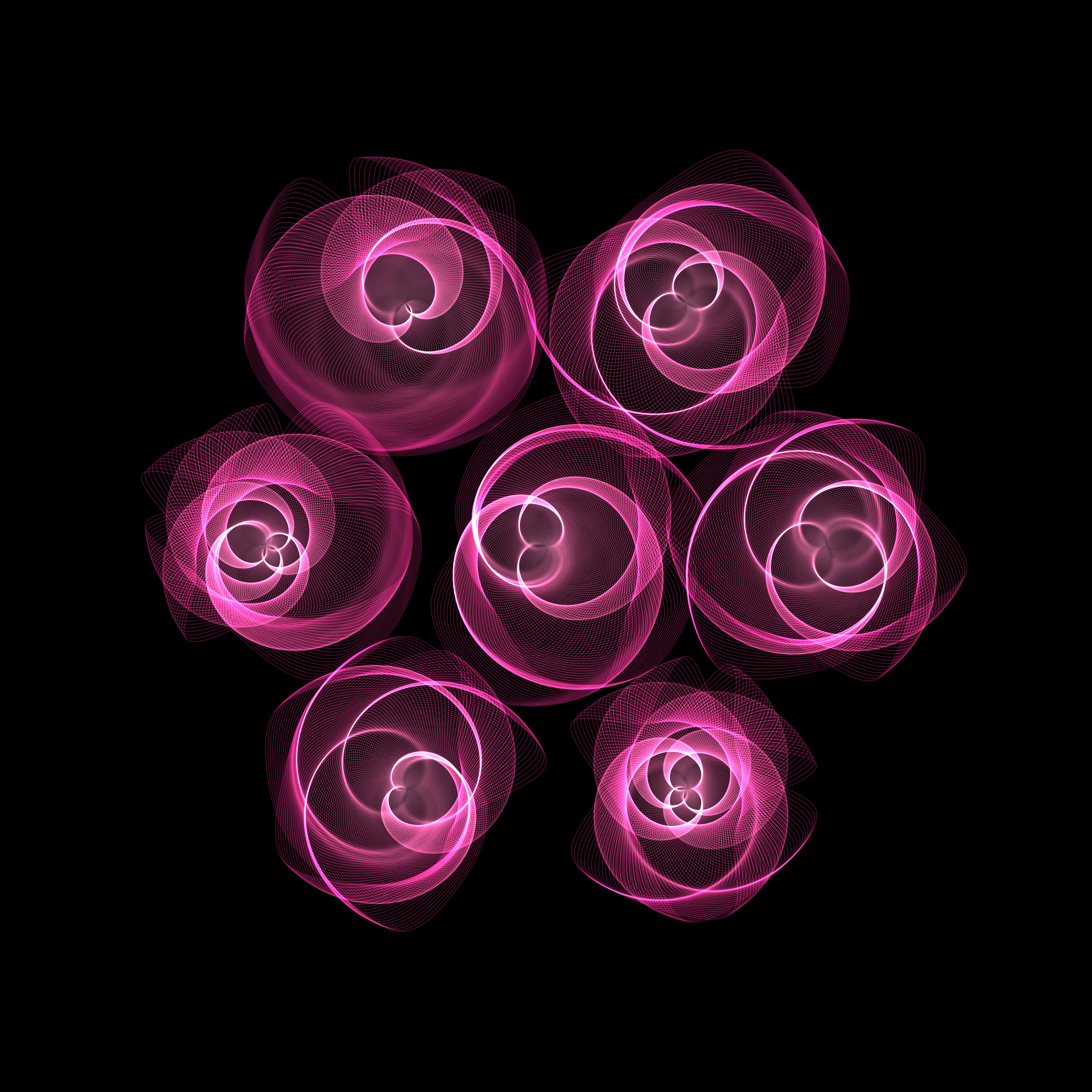 Art Blocks - Art Blocks v2 - Flowers #5600 - NFT # 116005600