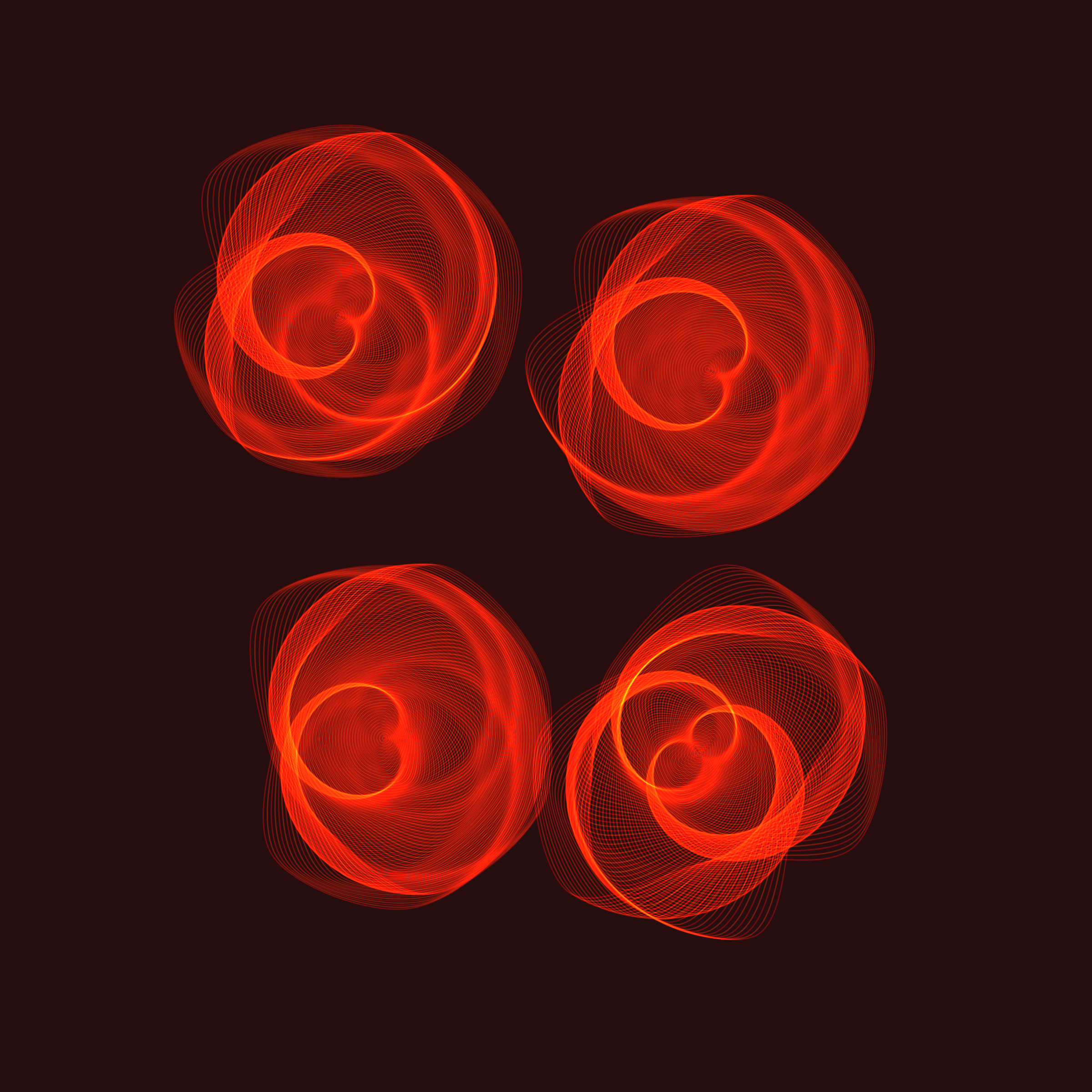 Art Blocks - Art Blocks v2 - Flowers #5622 - NFT # 116005622