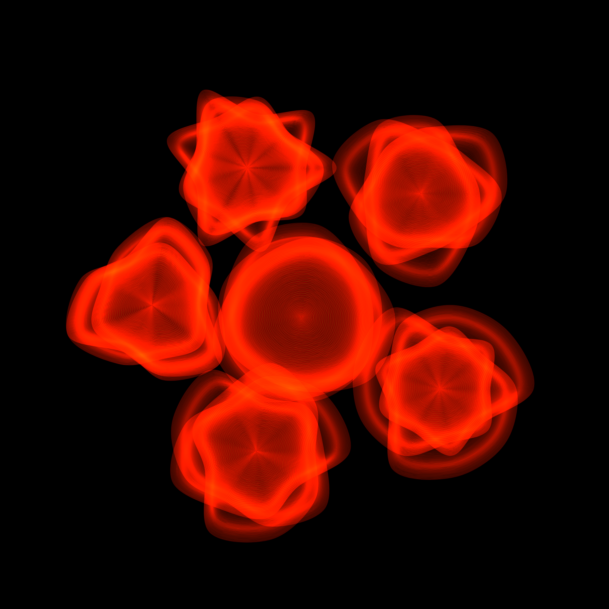 Art Blocks - Art Blocks v2 - Flowers #5633 - NFT # 116005633