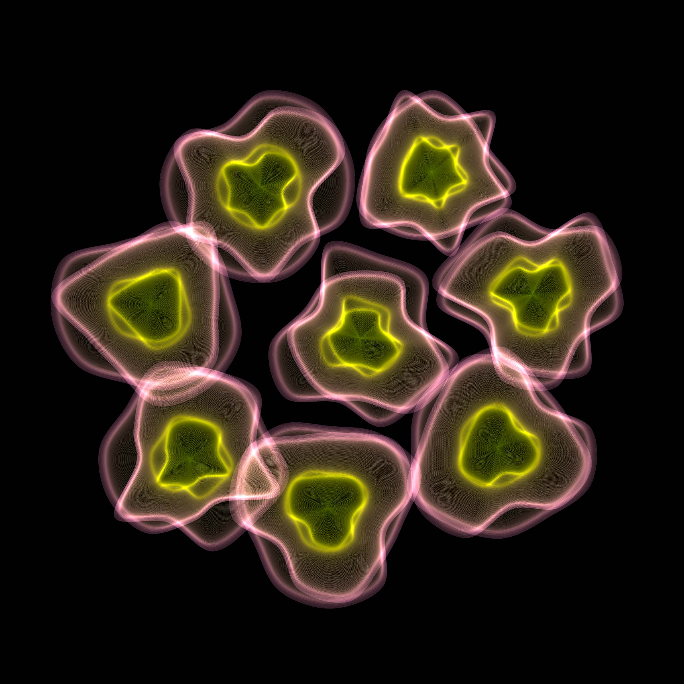 Art Blocks - Art Blocks v2 - Flowers #5634 - NFT # 116005634