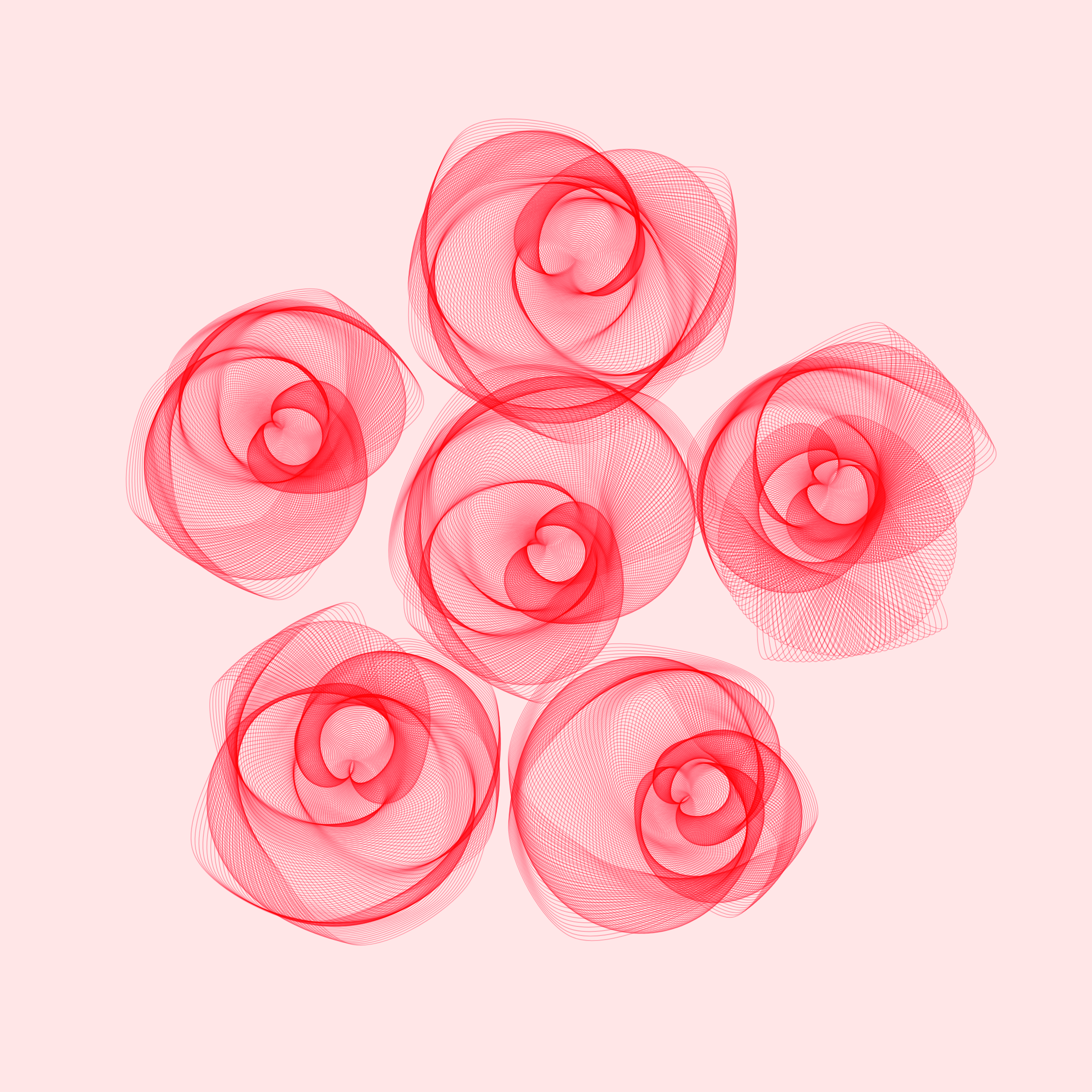 Art Blocks - Art Blocks v2 - Flowers #5636 - NFT # 116005636