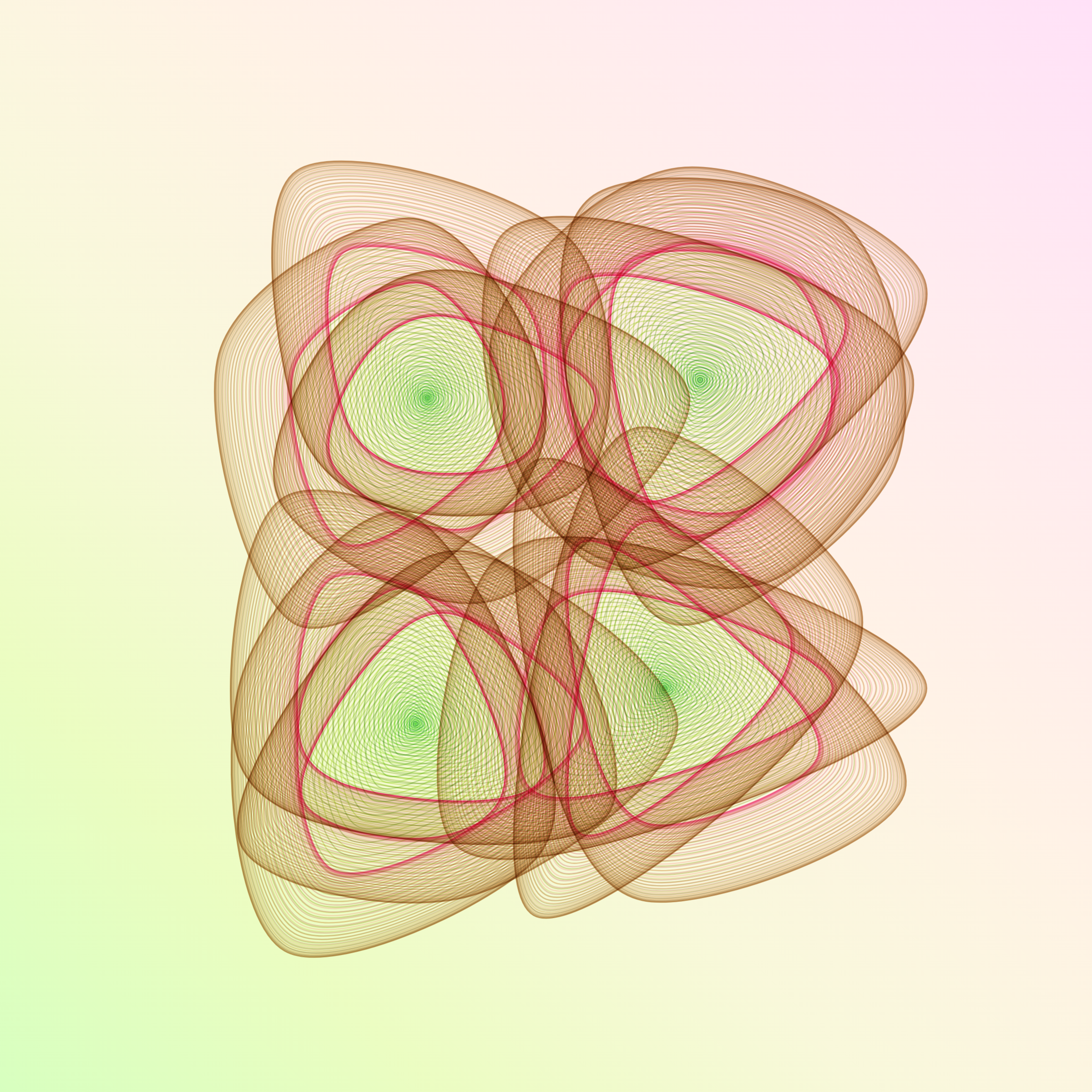 Art Blocks - Art Blocks v2 - Flowers #5637 - NFT # 116005637