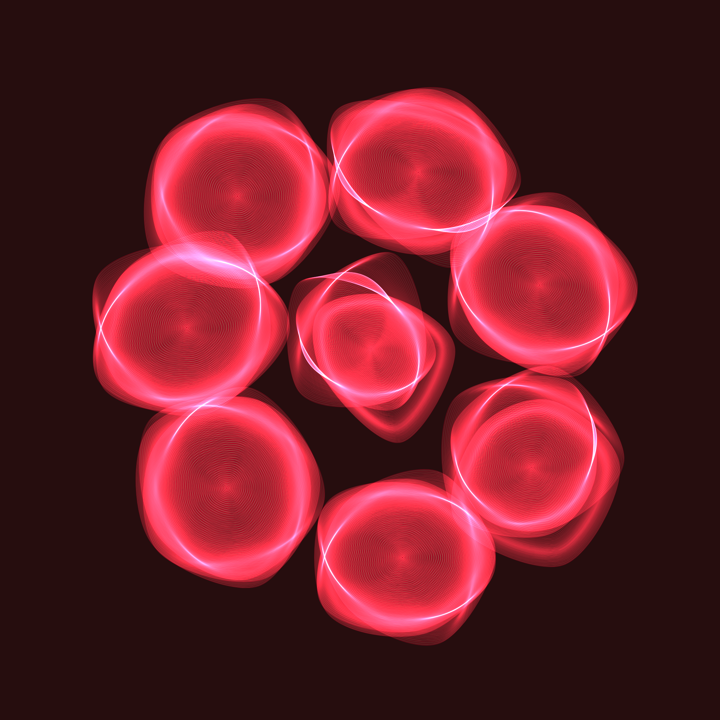 Art Blocks - Art Blocks v2 - Flowers #5641 - NFT # 116005641