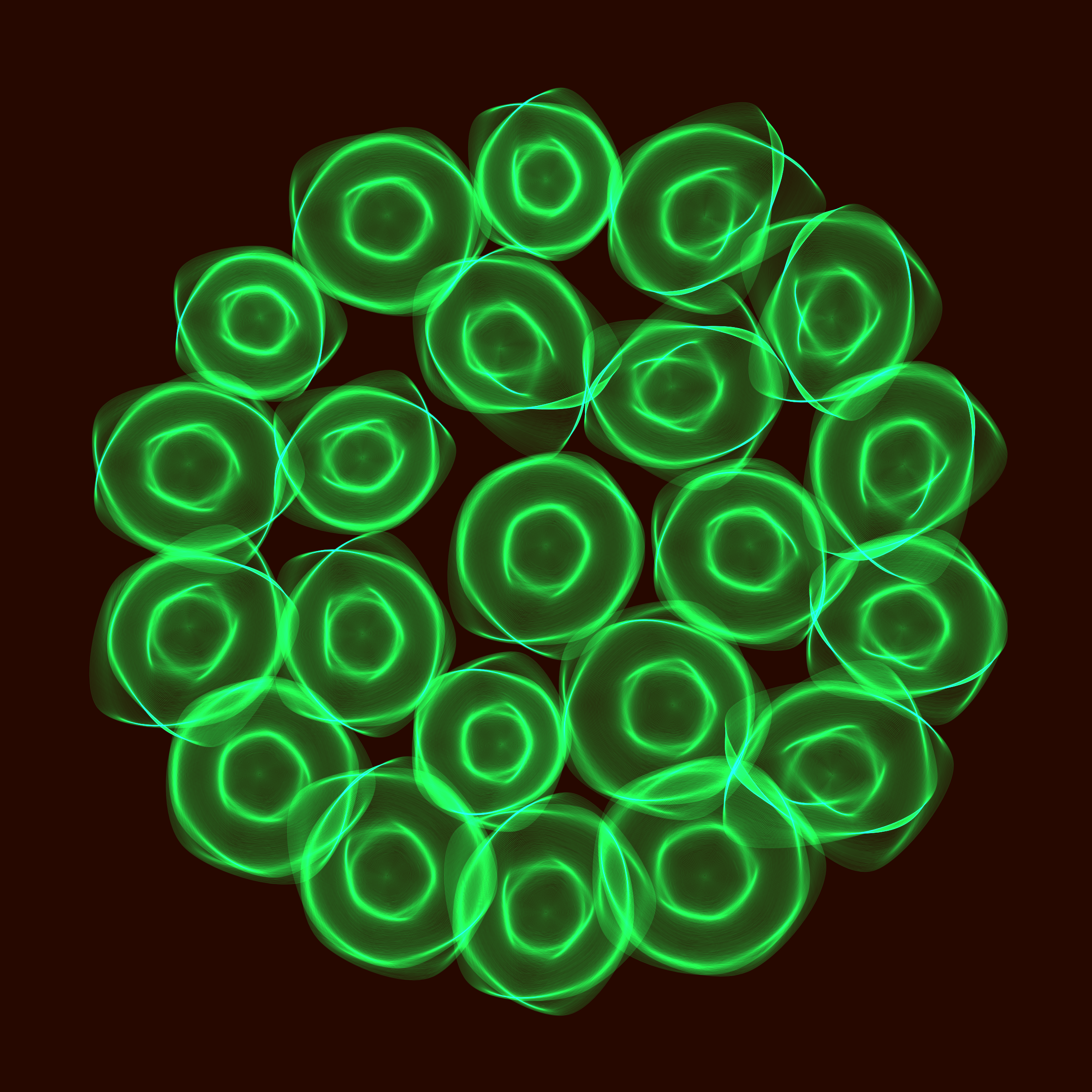 Art Blocks - Art Blocks v2 - Flowers #5646 - NFT # 116005646