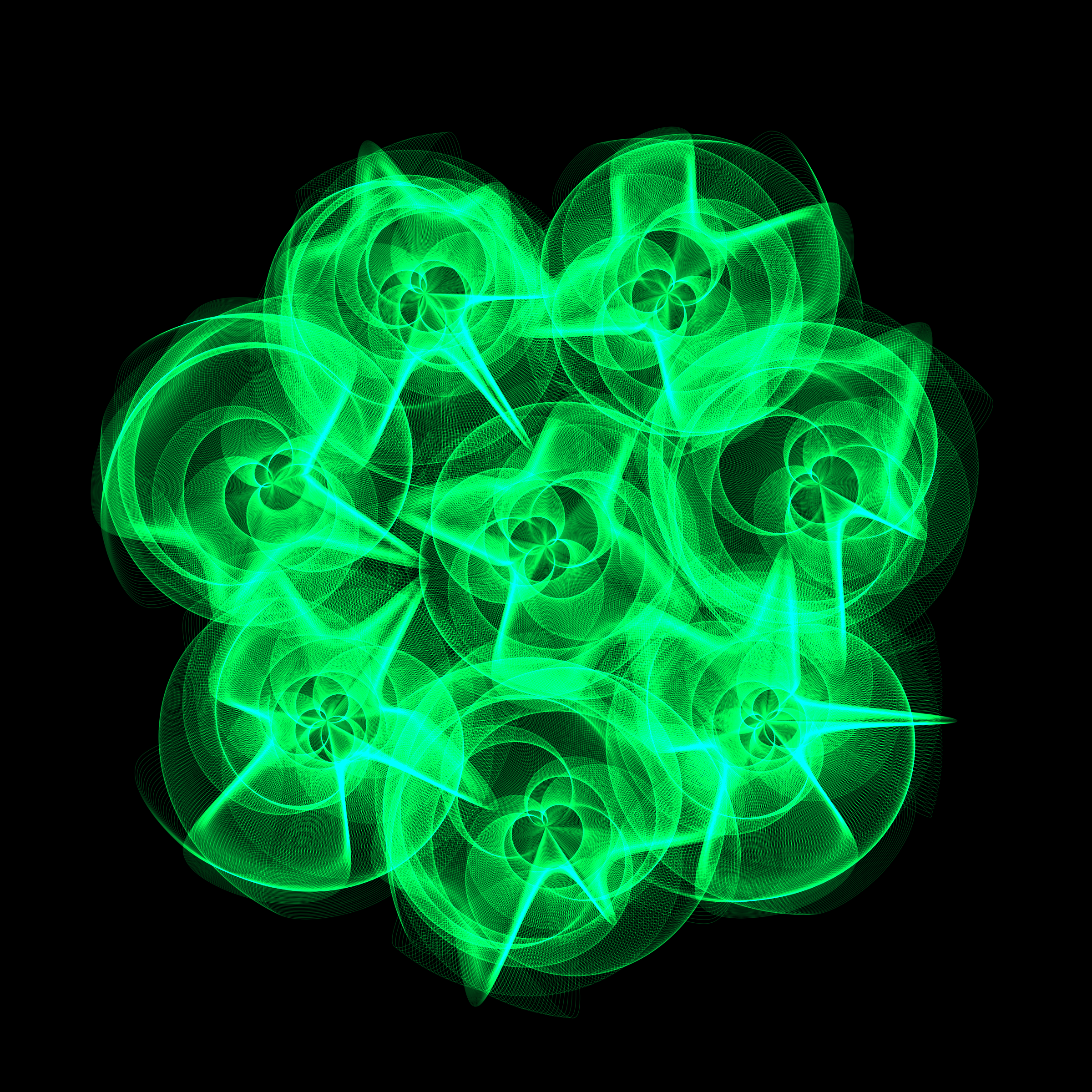 Art Blocks - Art Blocks v2 - Flowers #5649 - NFT # 116005649