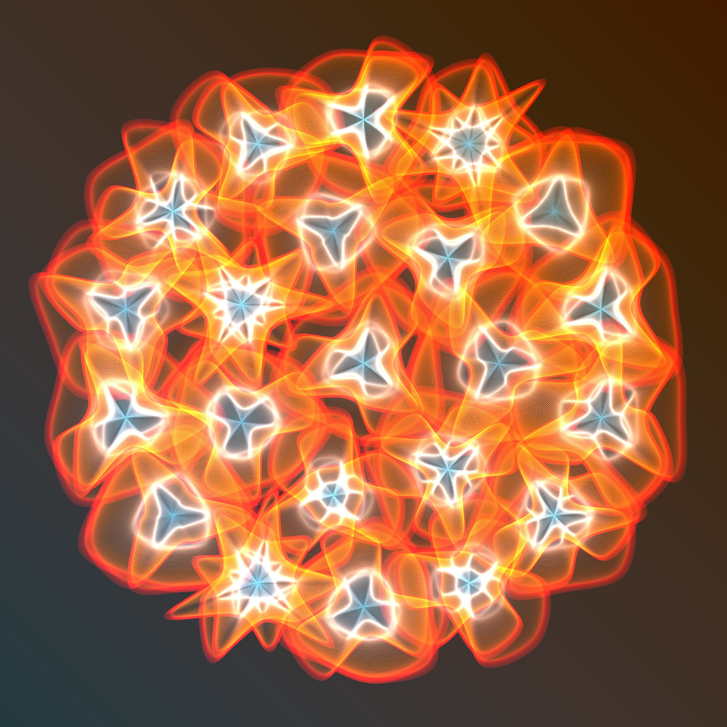 Art Blocks - Art Blocks v2 - Flowers #5650 - NFT # 116005650