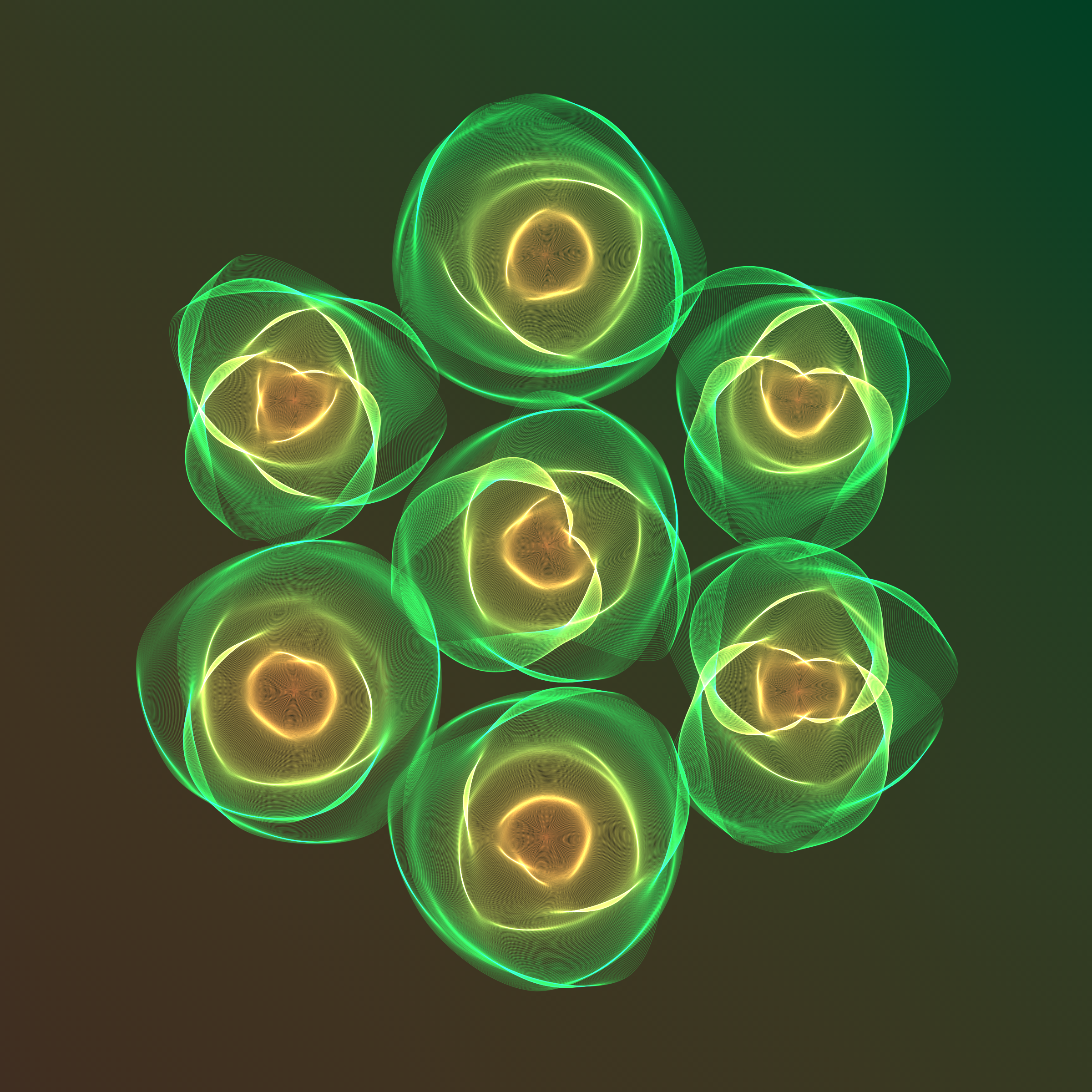 Art Blocks - Art Blocks v2 - Flowers #5651 - NFT # 116005651