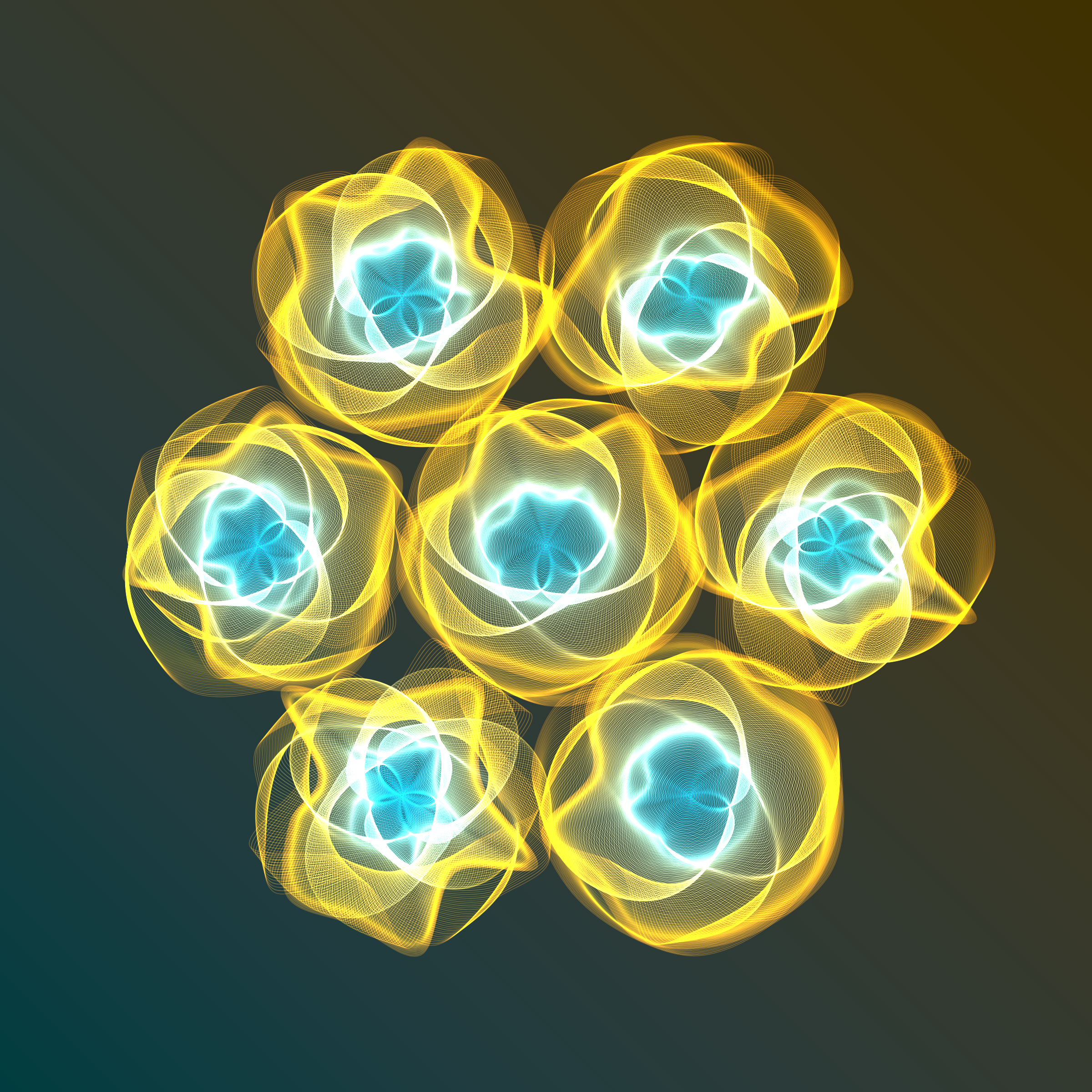 Art Blocks - Art Blocks v2 - Flowers #5652 - NFT # 116005652