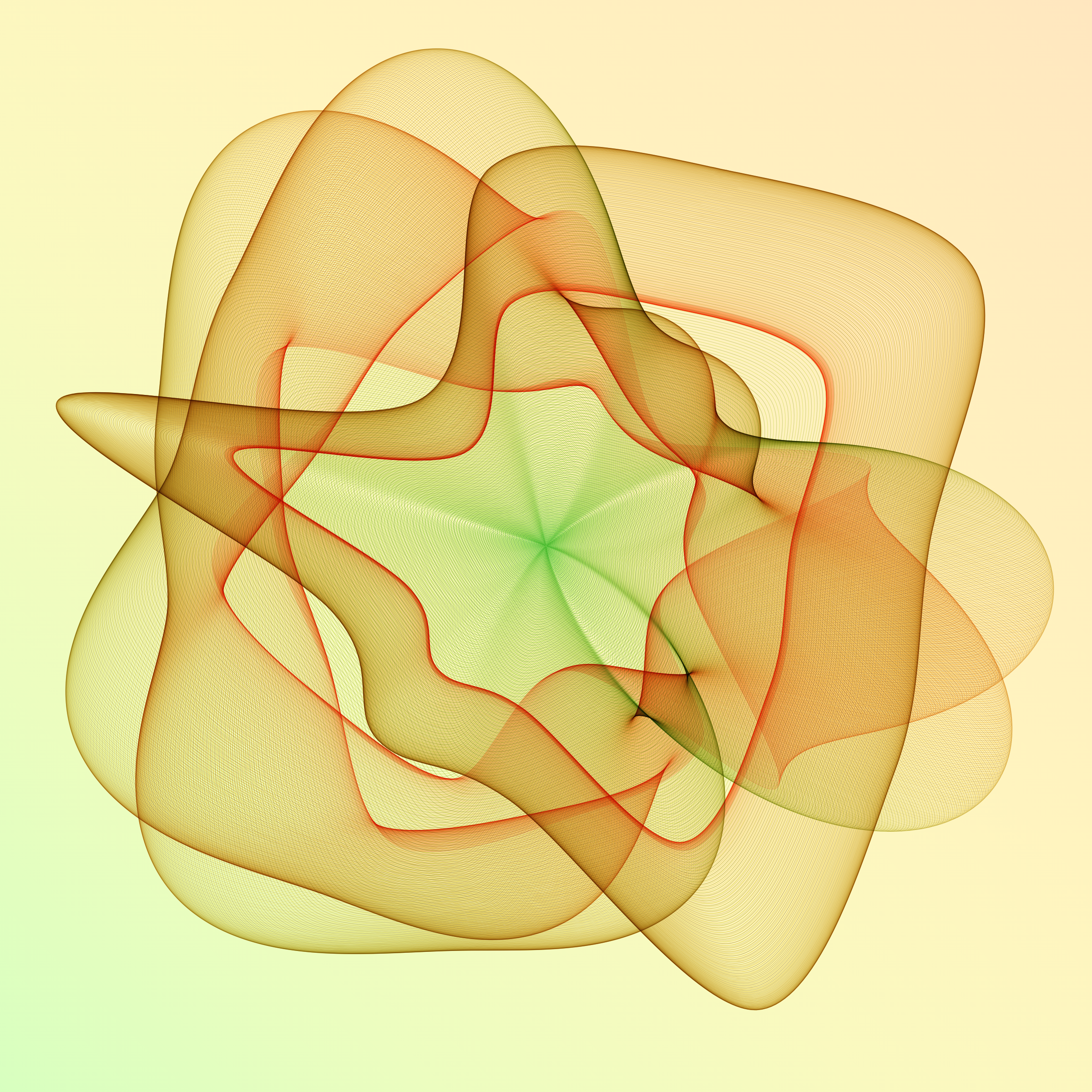 Art Blocks - Art Blocks v2 - Flowers #5653 - NFT # 116005653