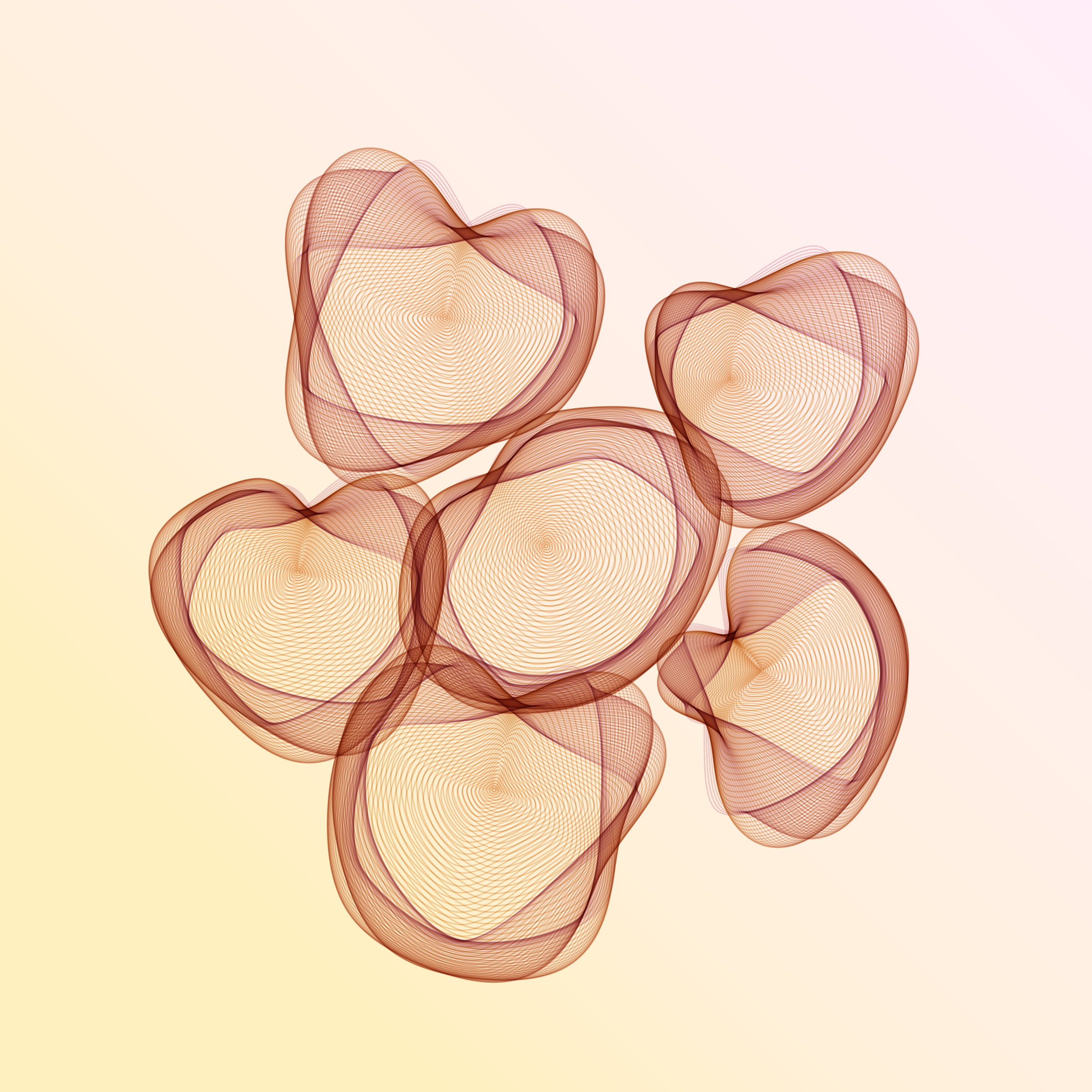 Art Blocks - Art Blocks v2 - Flowers #5668 - NFT # 116005668