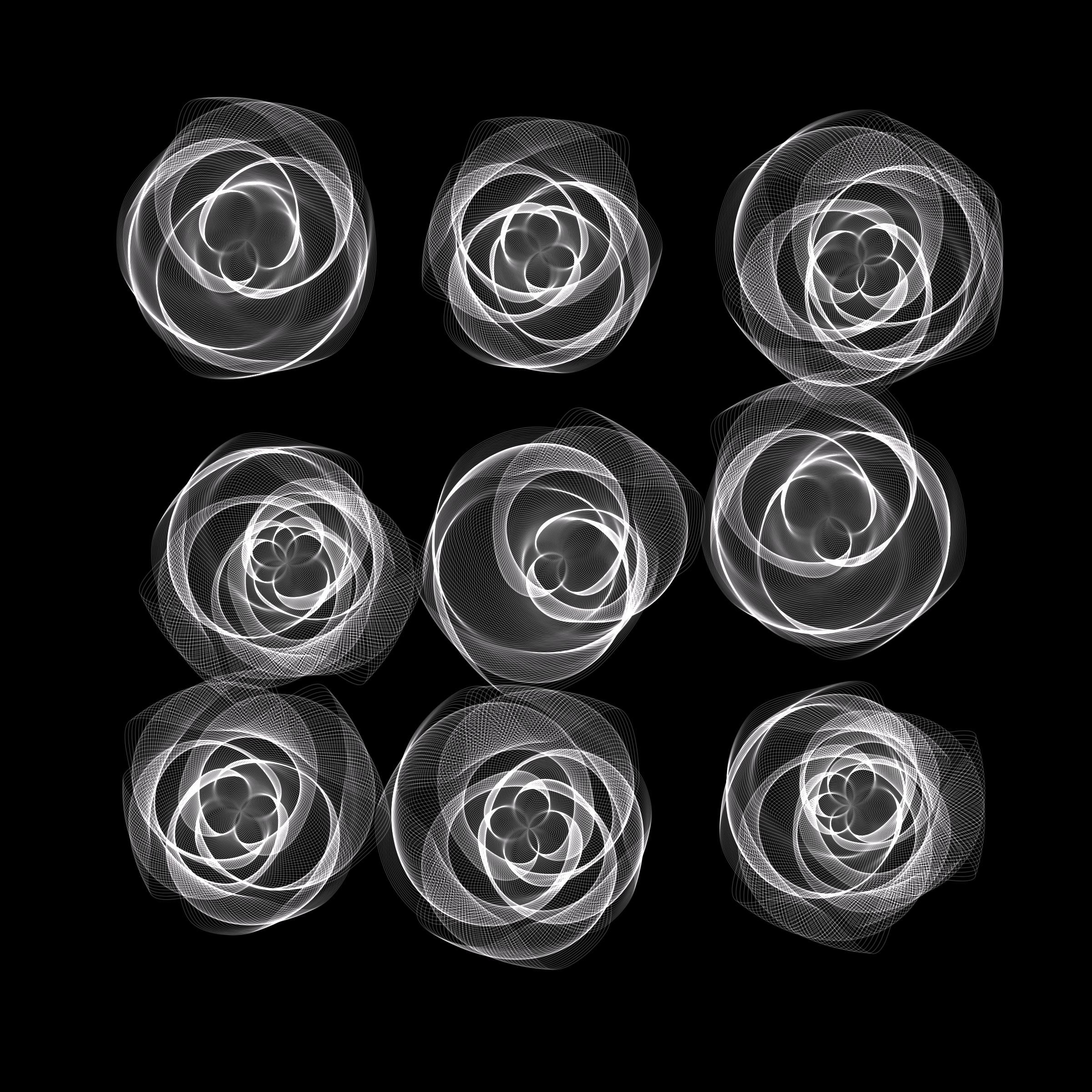 Art Blocks - Art Blocks v2 - Flowers #5673 - NFT # 116005673