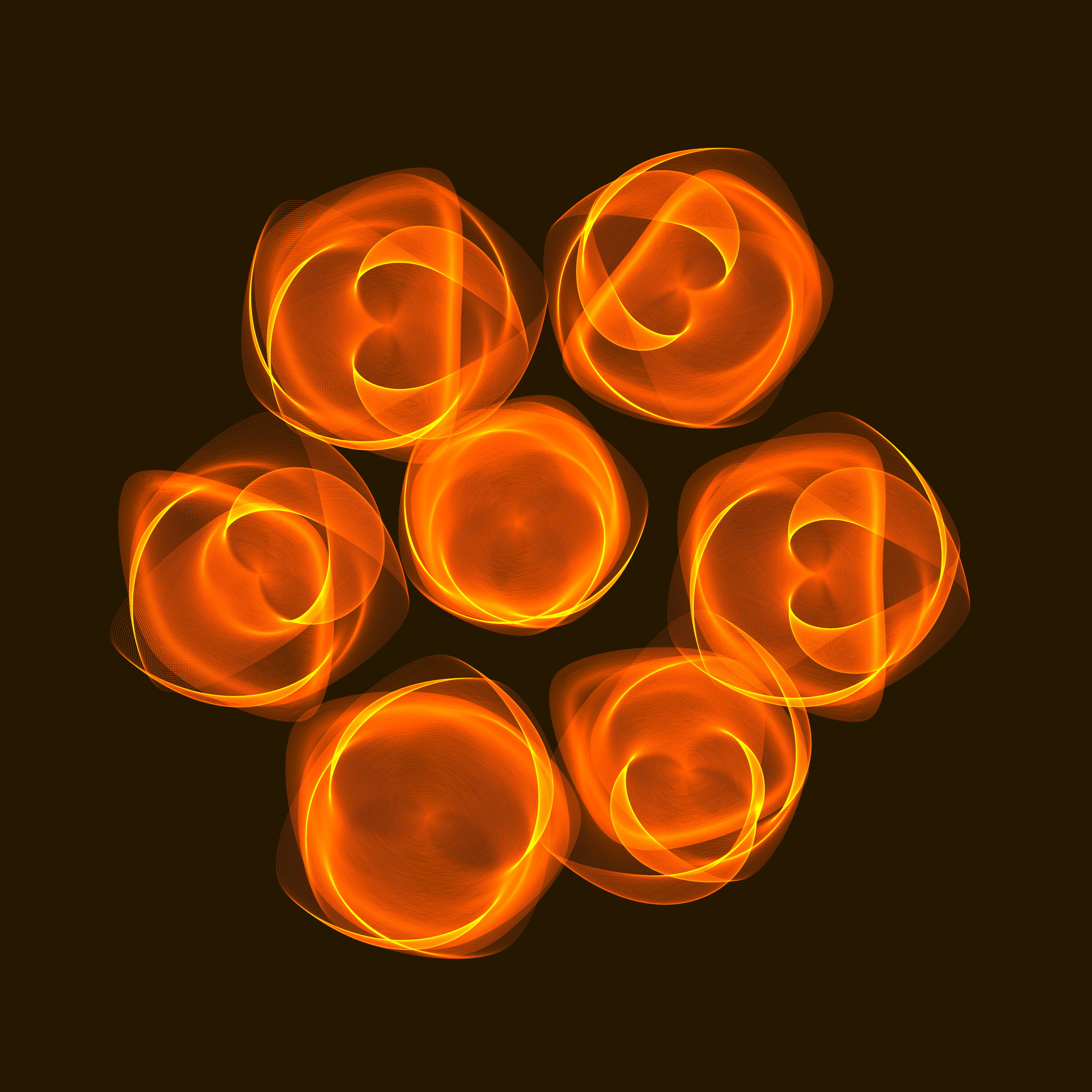 Art Blocks - Art Blocks v2 - Flowers #5676 - NFT # 116005676