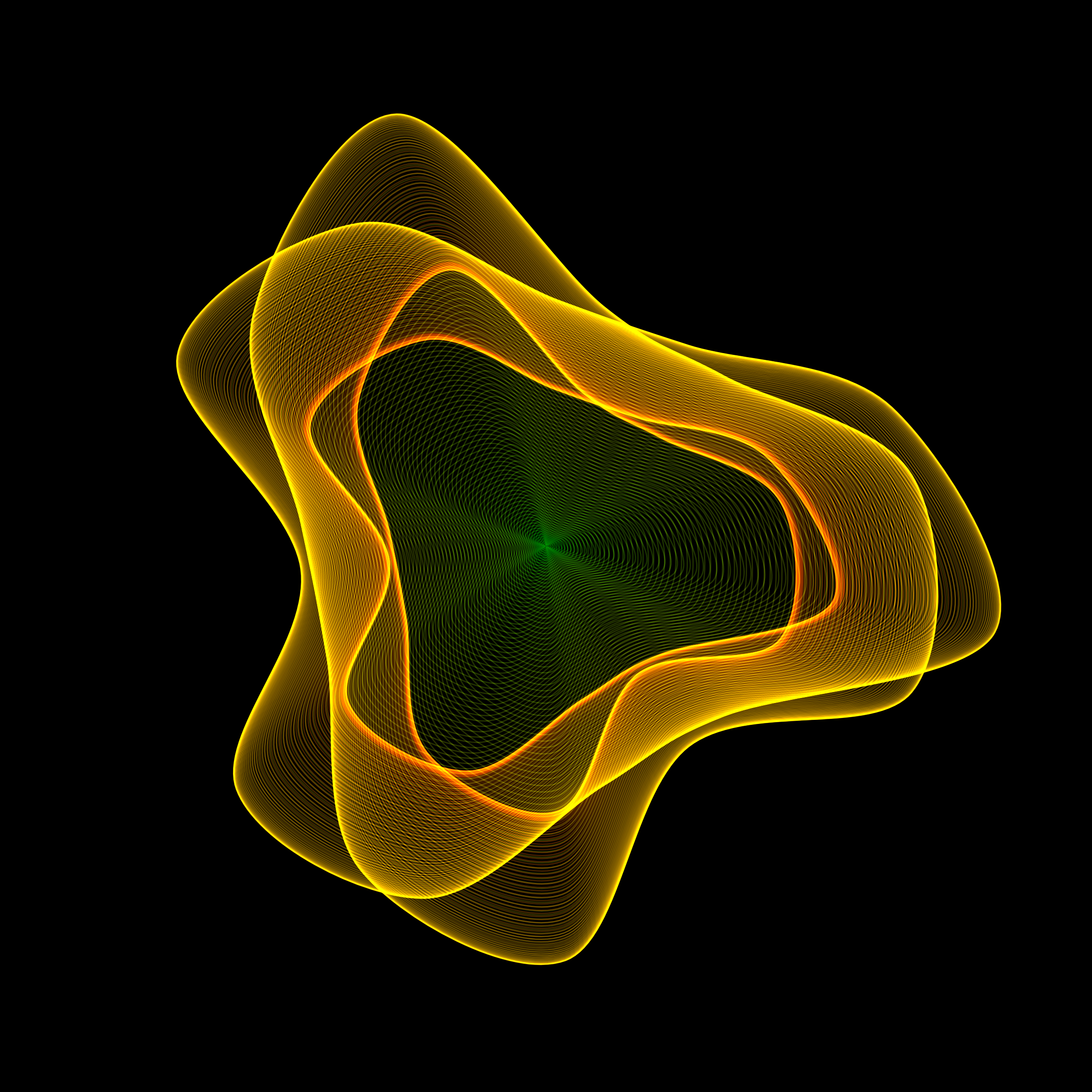 Art Blocks - Art Blocks v2 - Flowers #5686 - NFT # 116005686