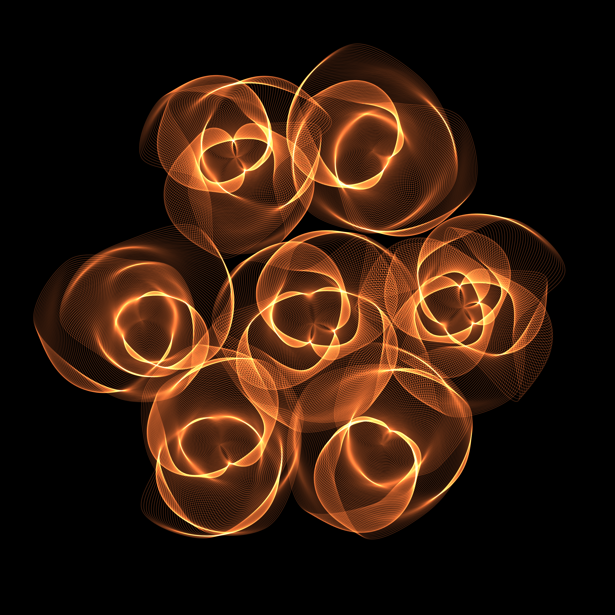 Art Blocks - Art Blocks v2 - Flowers #5688 - NFT # 116005688