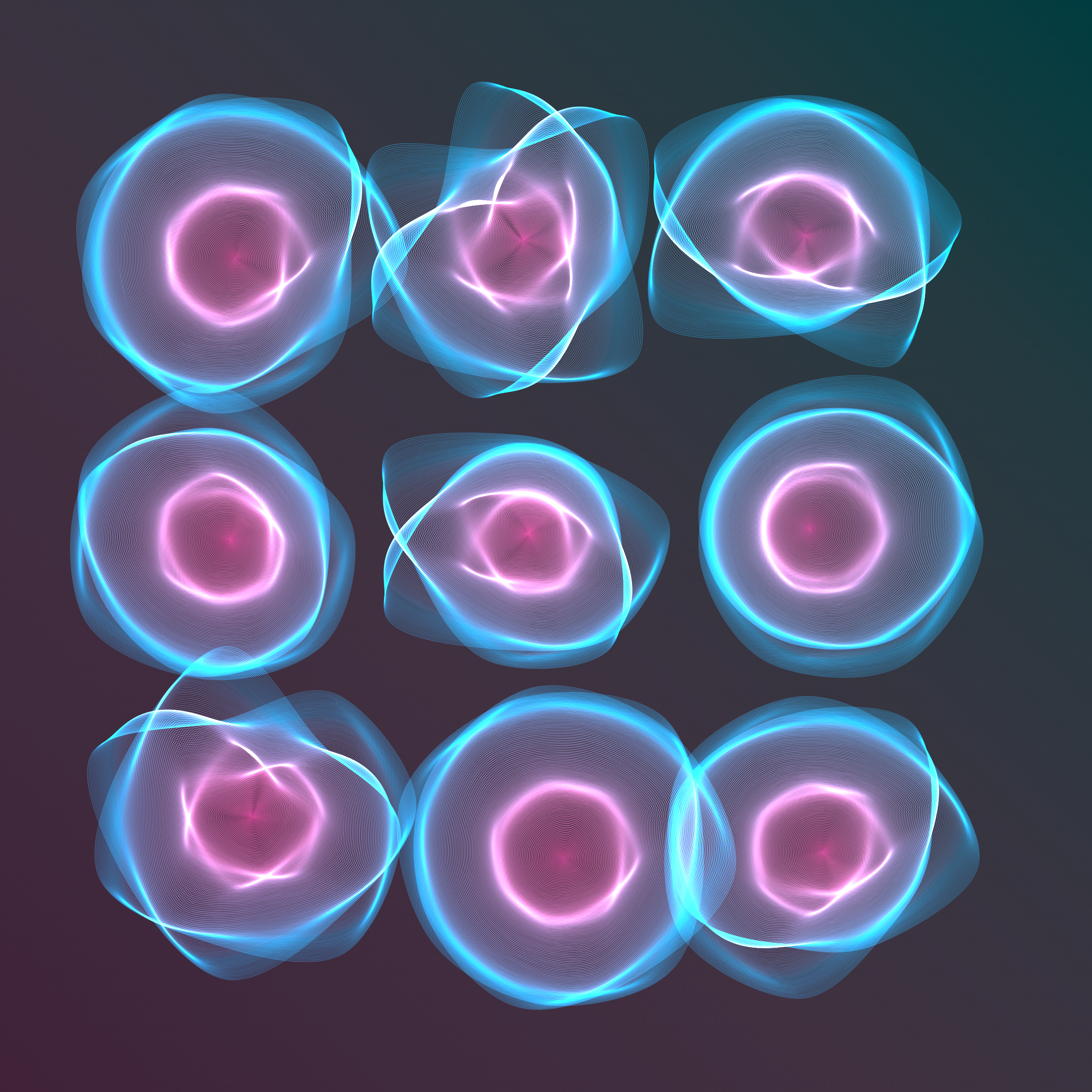 Art Blocks - Art Blocks v2 - Flowers #5692 - NFT # 116005692