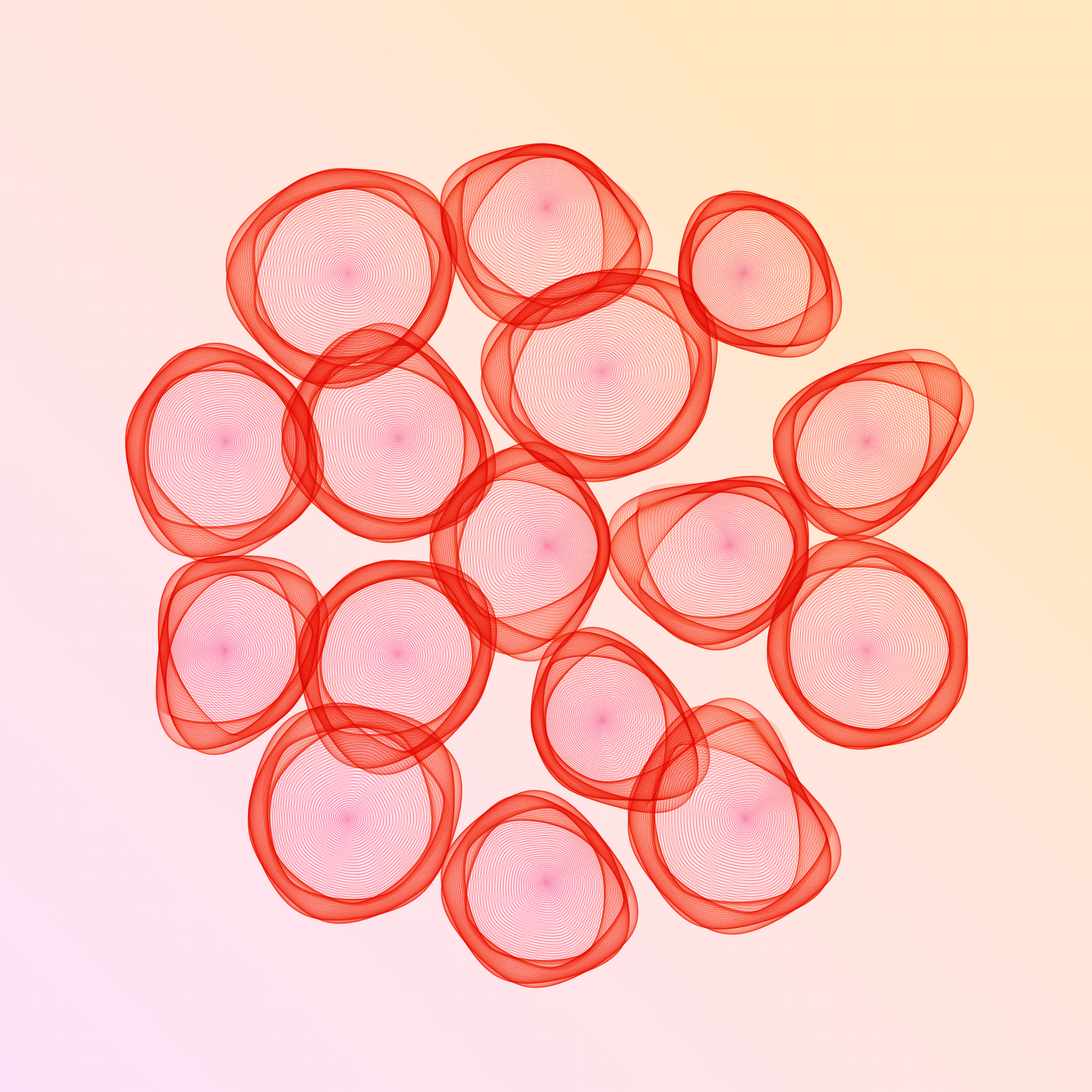 Art Blocks - Art Blocks v2 - Flowers #5693 - NFT # 116005693